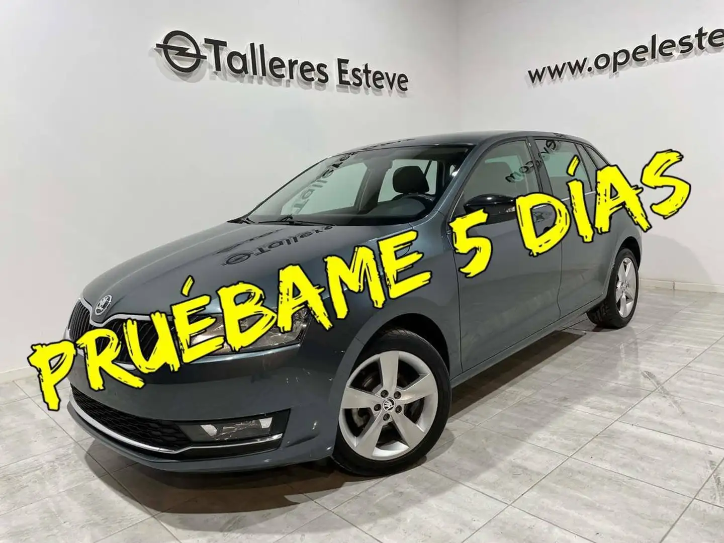 Skoda Rapid/Spaceback 1.0 TSI Ambition 70kW Gris - 1