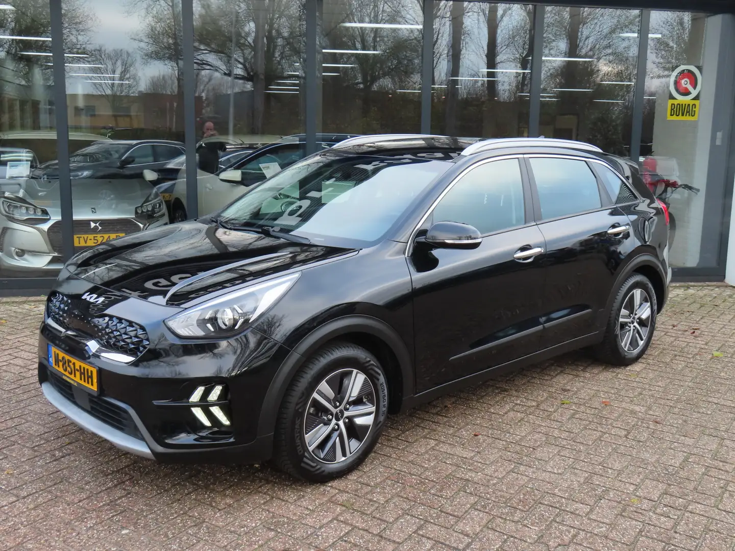 Kia Niro 1.6 GDi Hybrid DynamicLine*Navi*Camera*EXPORTPRIJS Black - 2