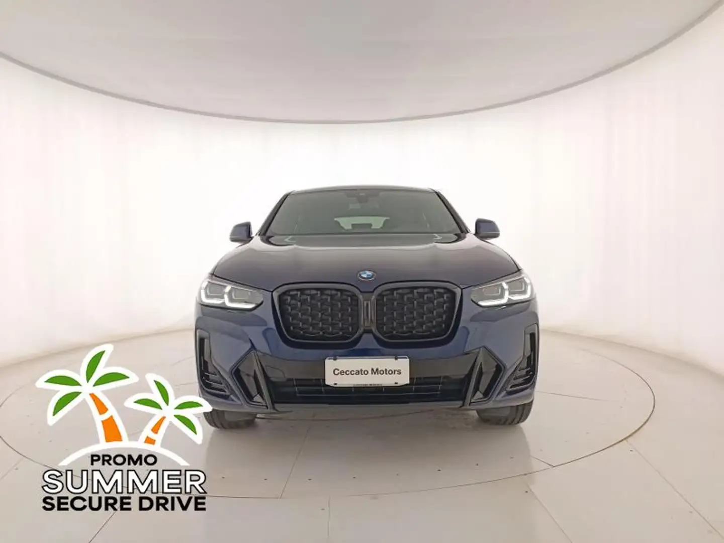 BMW X4 xdrive20d mhev 48V Msport auto Niebieski - 2
