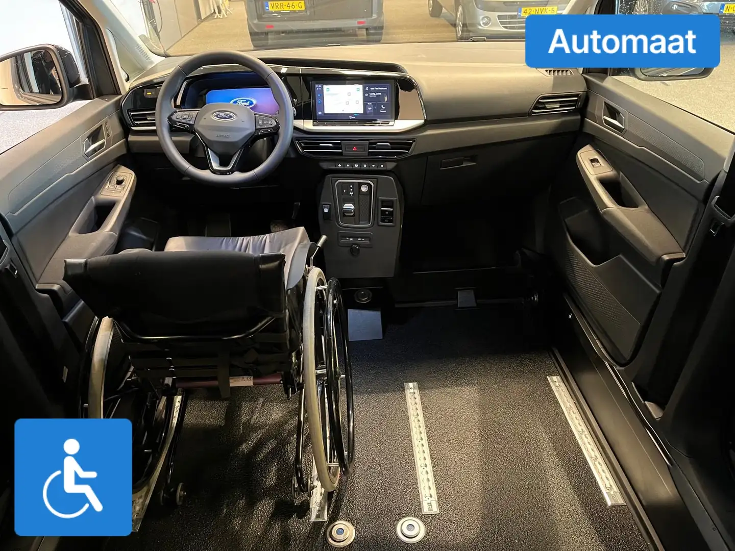 Ford Tourneo Connect L2 Rolstoelauto Automaat Rolstoel voorin - DFW / S Grijs - 2