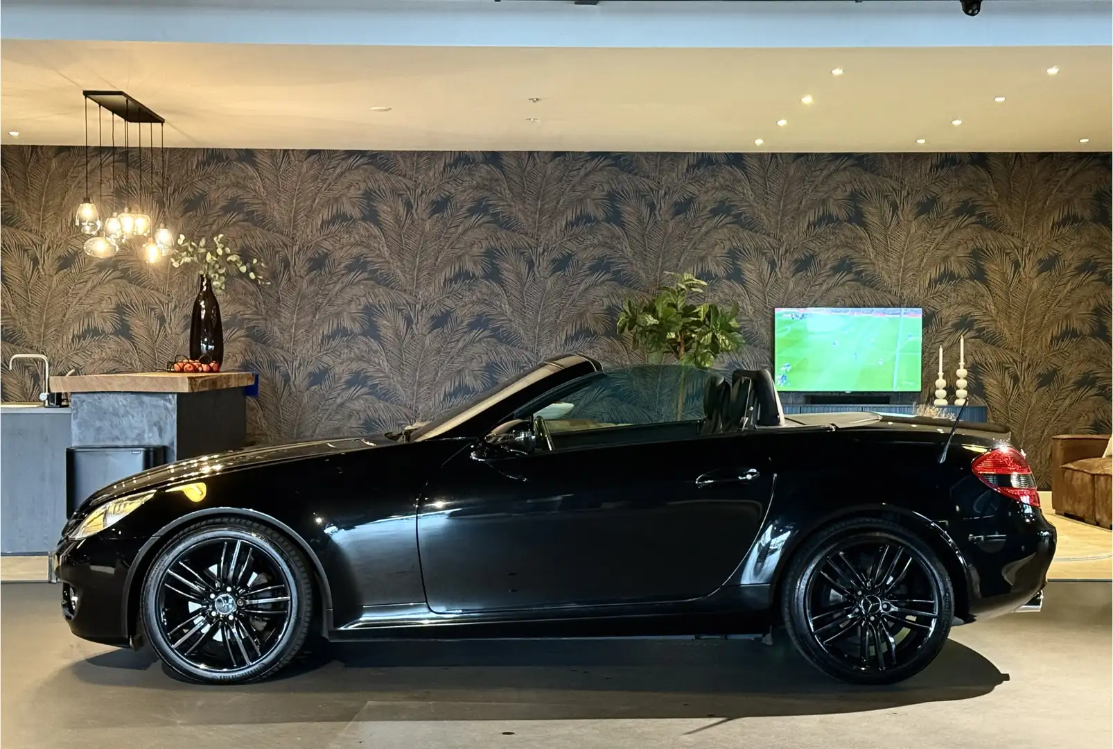 Mercedes-Benz SLK 280 V6 I Automaat I Cabrio I Black on Black Schwarz - 2