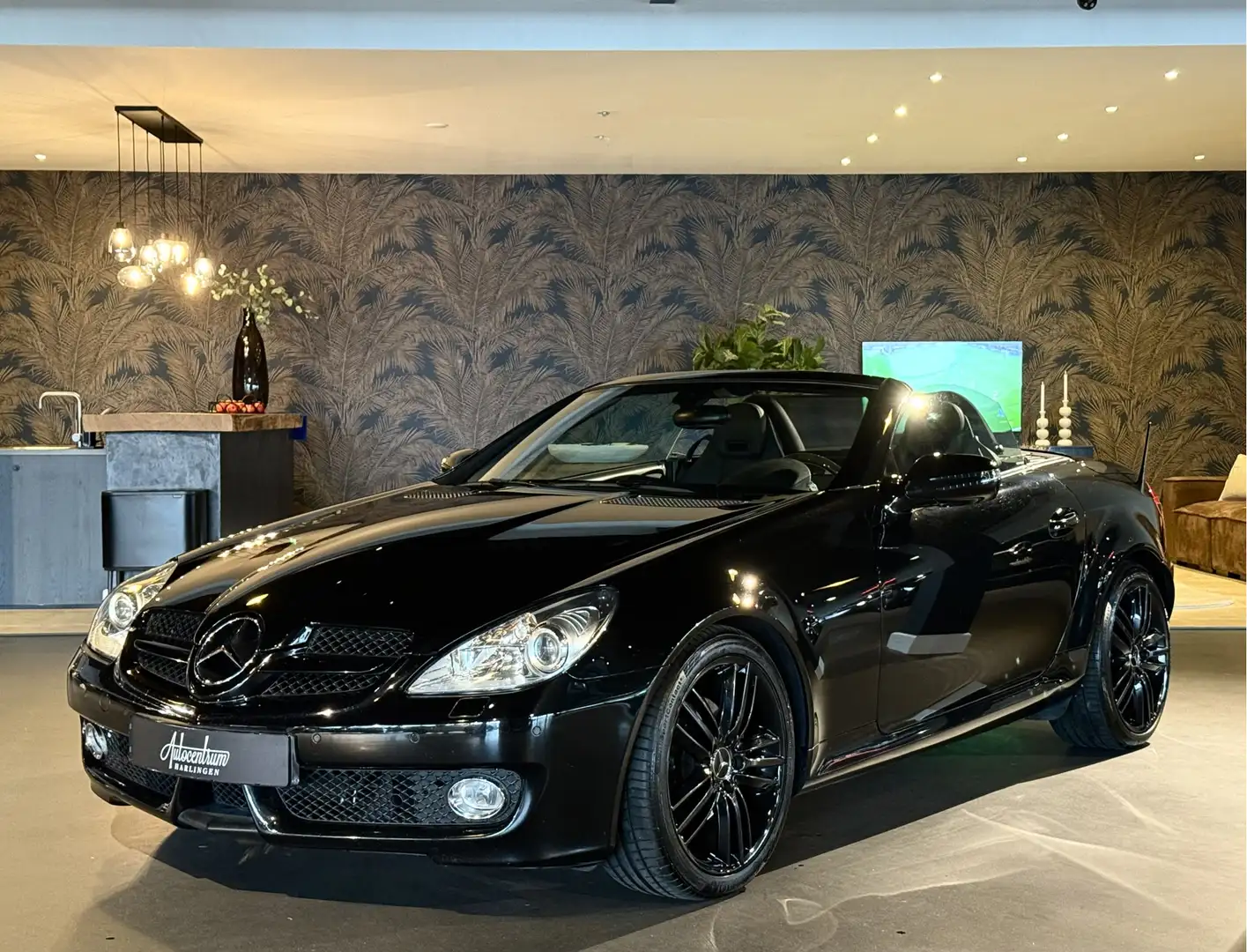Mercedes-Benz SLK 280 V6 I Automaat I Cabrio I Black on Black Schwarz - 1
