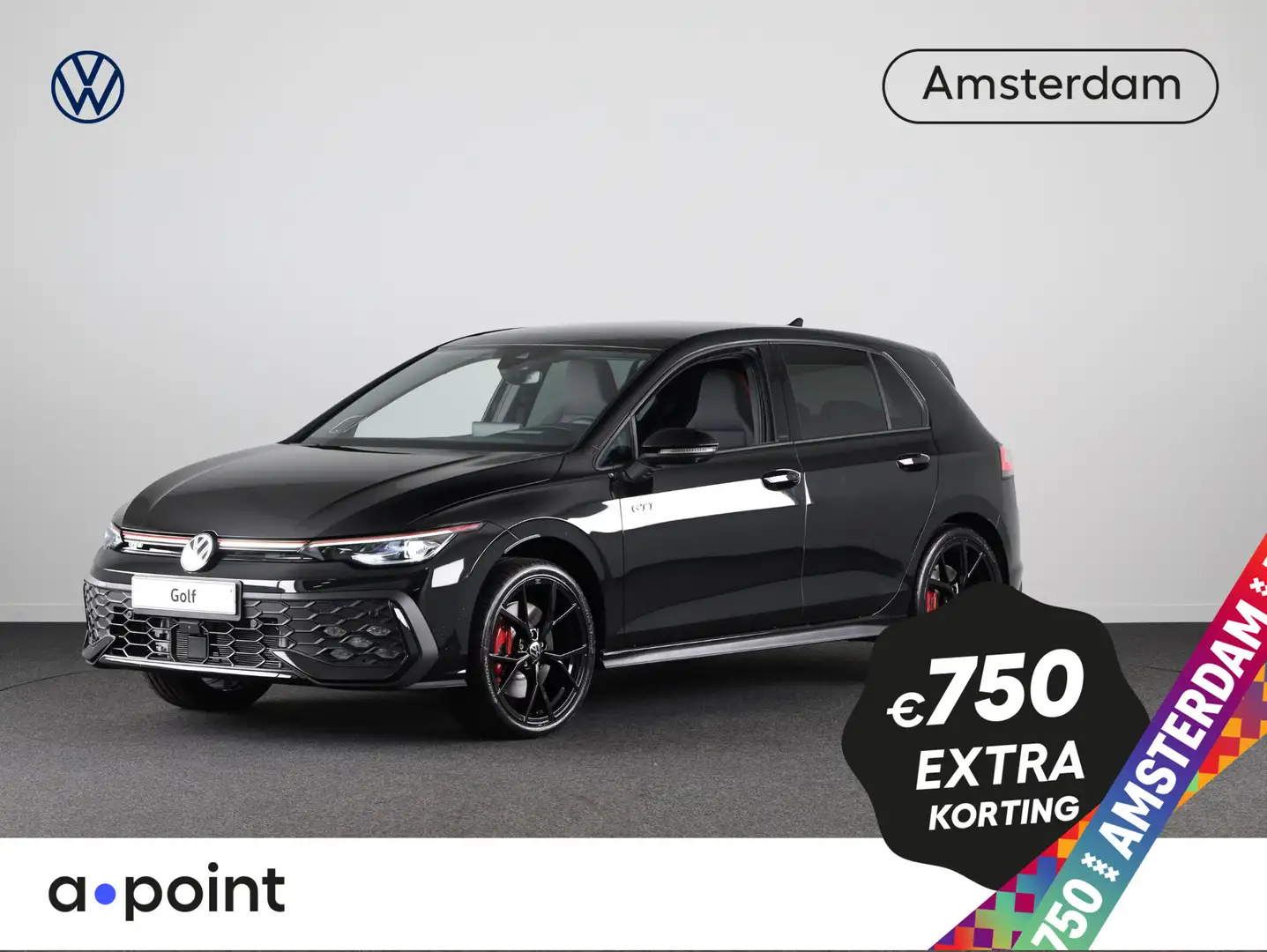 Volkswagen Golf GTI 2.0 195 kW / 265 pk TSI Hatchback 7 versn. DSG Zwart - 1