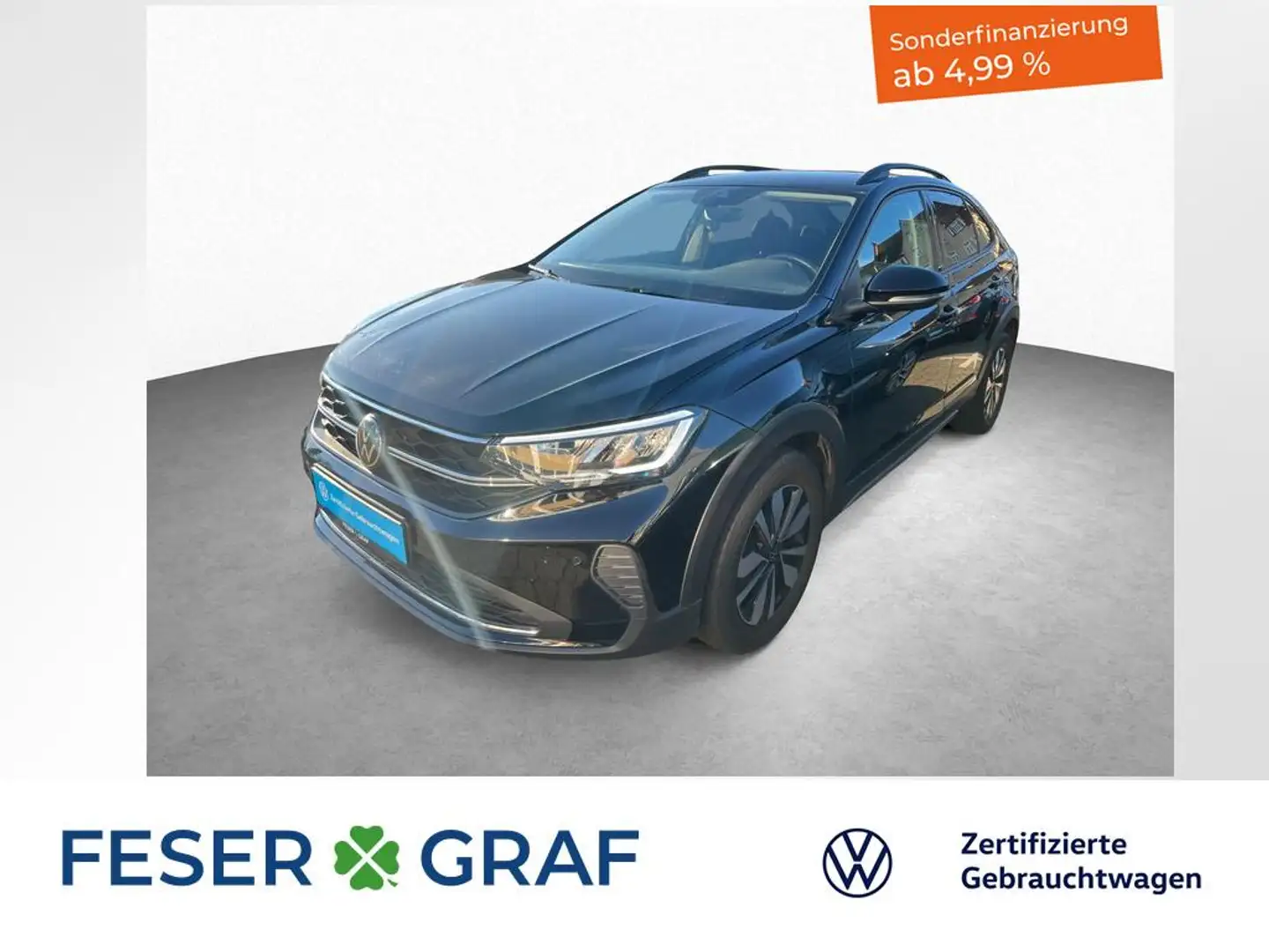 Volkswagen Taigo Move 1.0 TSI 7-DSG NAVI KAMERA Schwarz - 1