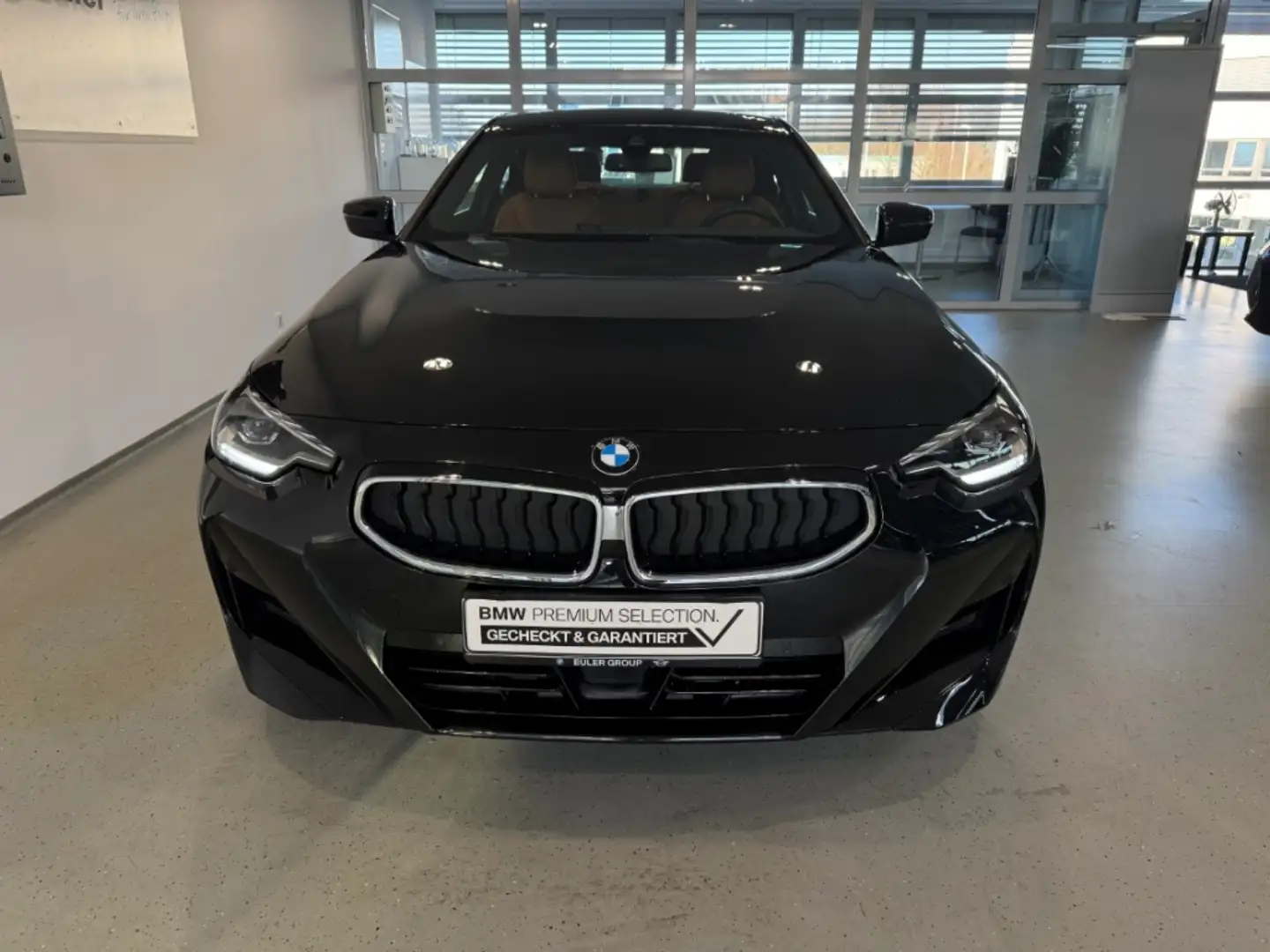 BMW 218 iA Coupe M Sport 18'' ParkAss Widescreen SHZ Klima Schwarz - 2