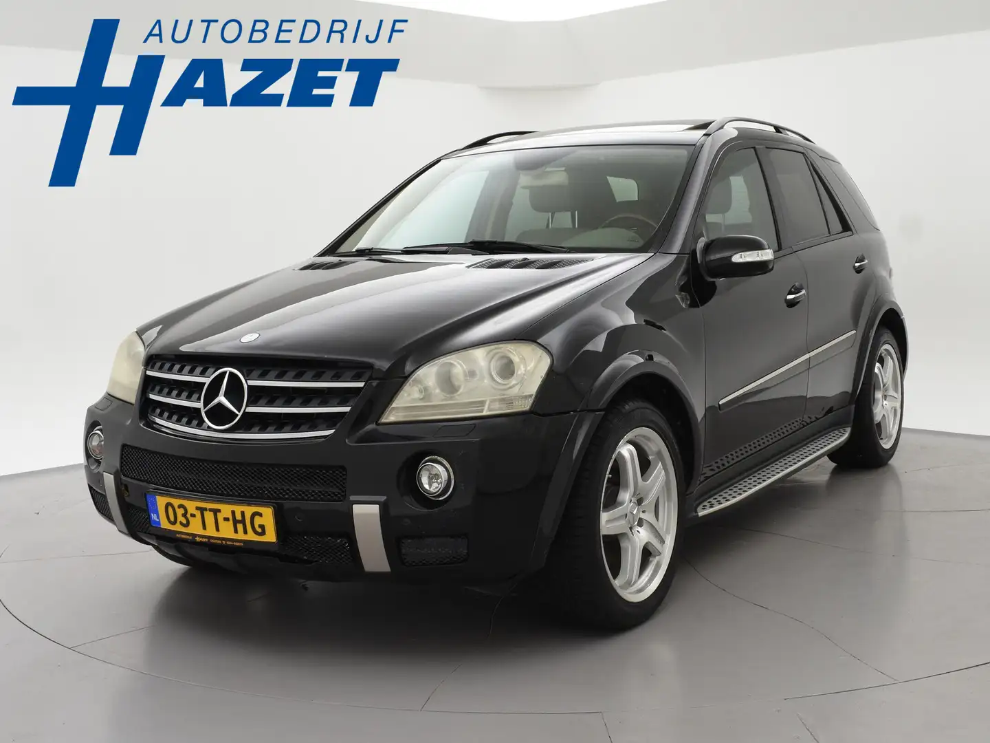Mercedes-Benz ML 320 M-klasse CDI V6 AMG SPORT + LUCHTVERING | SCHUIFDA Zwart - 1