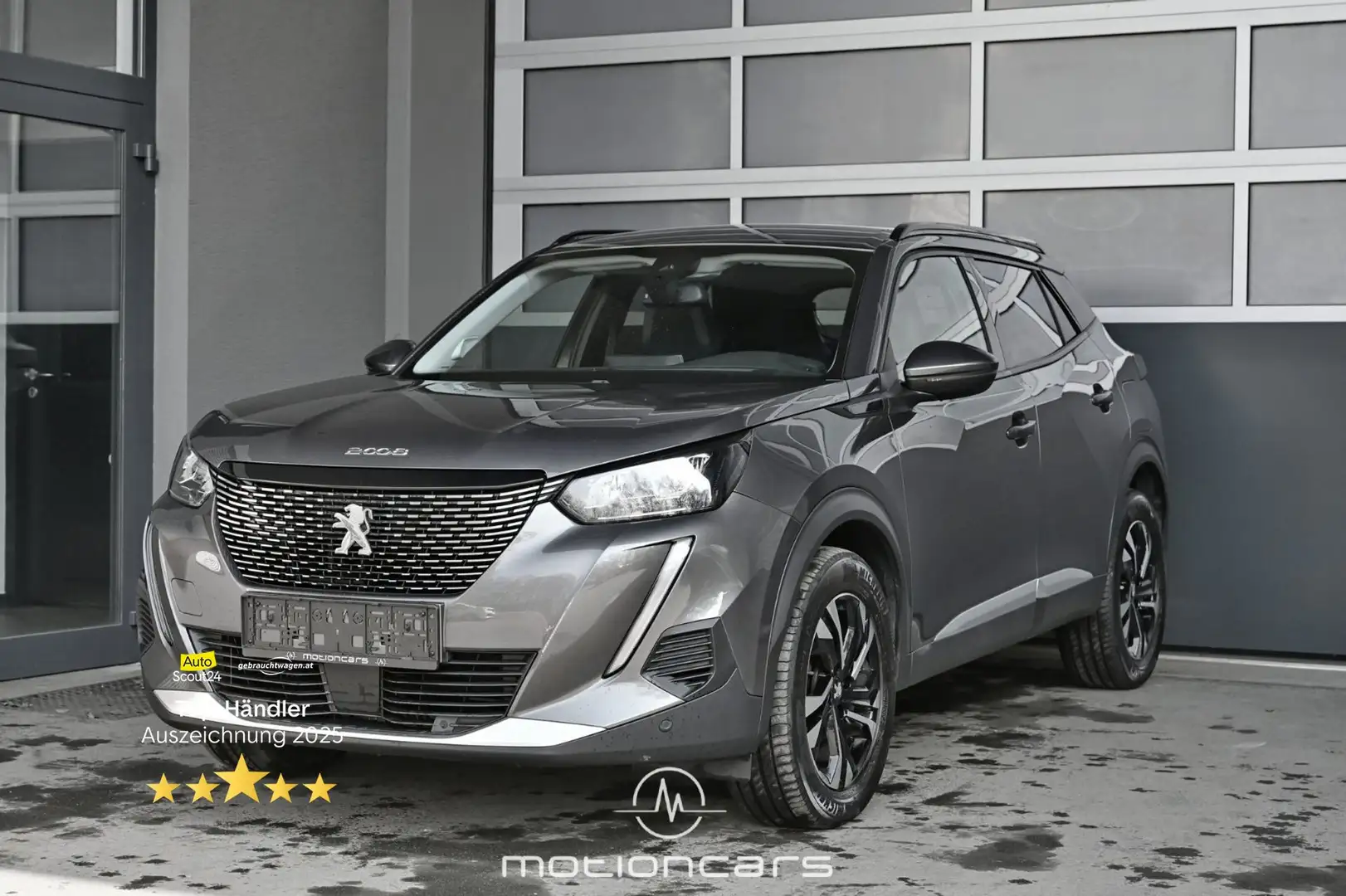 Peugeot 2008 1.2 PureTech 130 Allure Pickerl NEU Grau - 1