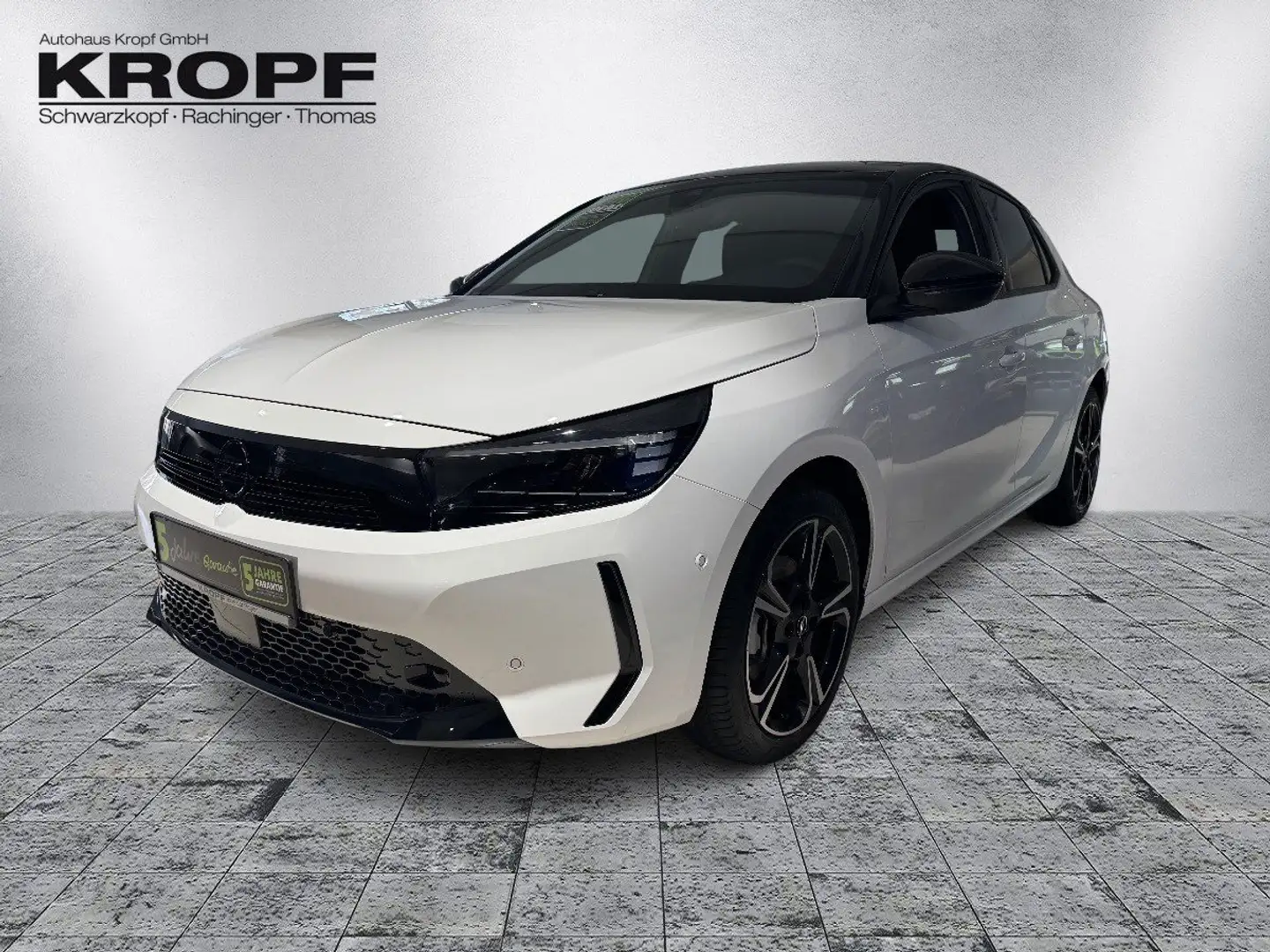 Opel Corsa F 1.2 GS  LM KAM LED Navi Fin. ab 2,99% Weiß - 2