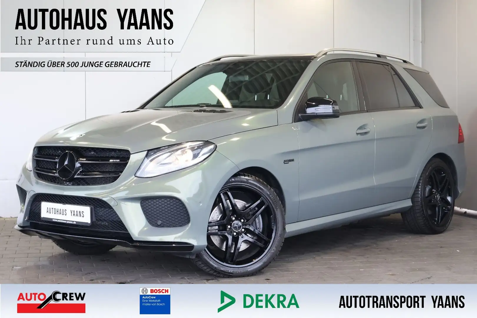 Mercedes-Benz GLE 450 GLE AMG 43 4Matic AIRMATIC+H/K+KEY+MEM+KAM+GSD Grau - 1