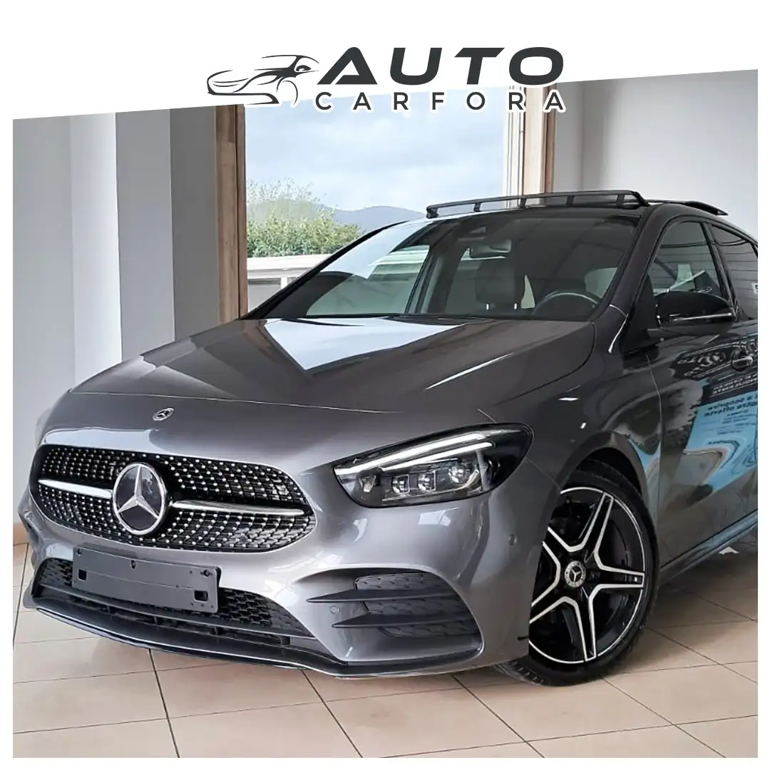 Mercedes-Benz B 200 d Premium Amg line |tetto +multibeam+ pack luci| Grigio - 2