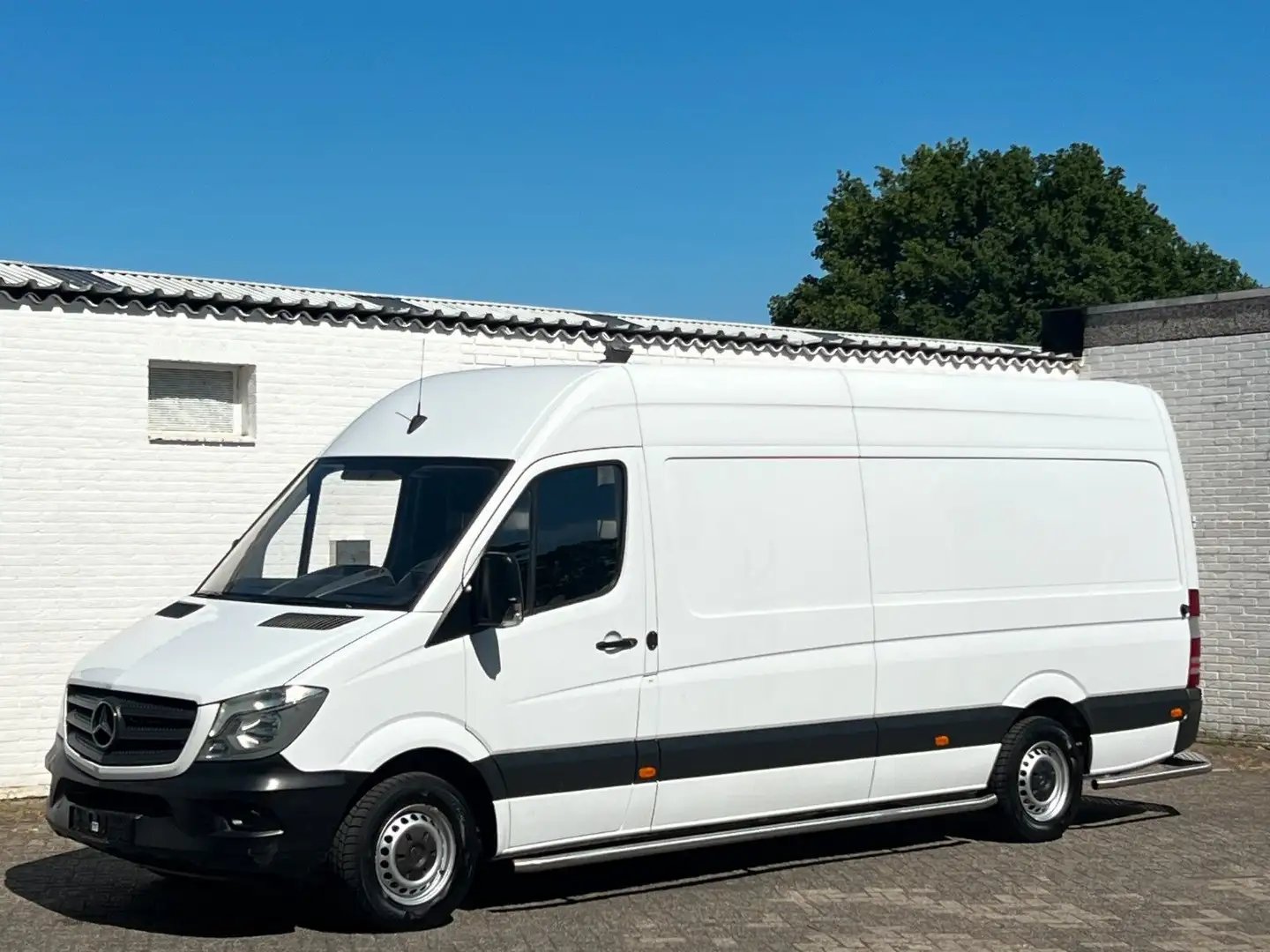 Mercedes-Benz Sprinter 316 Maxi L3H2 Benzin/Cng Automatik Eur6 Biały - 1