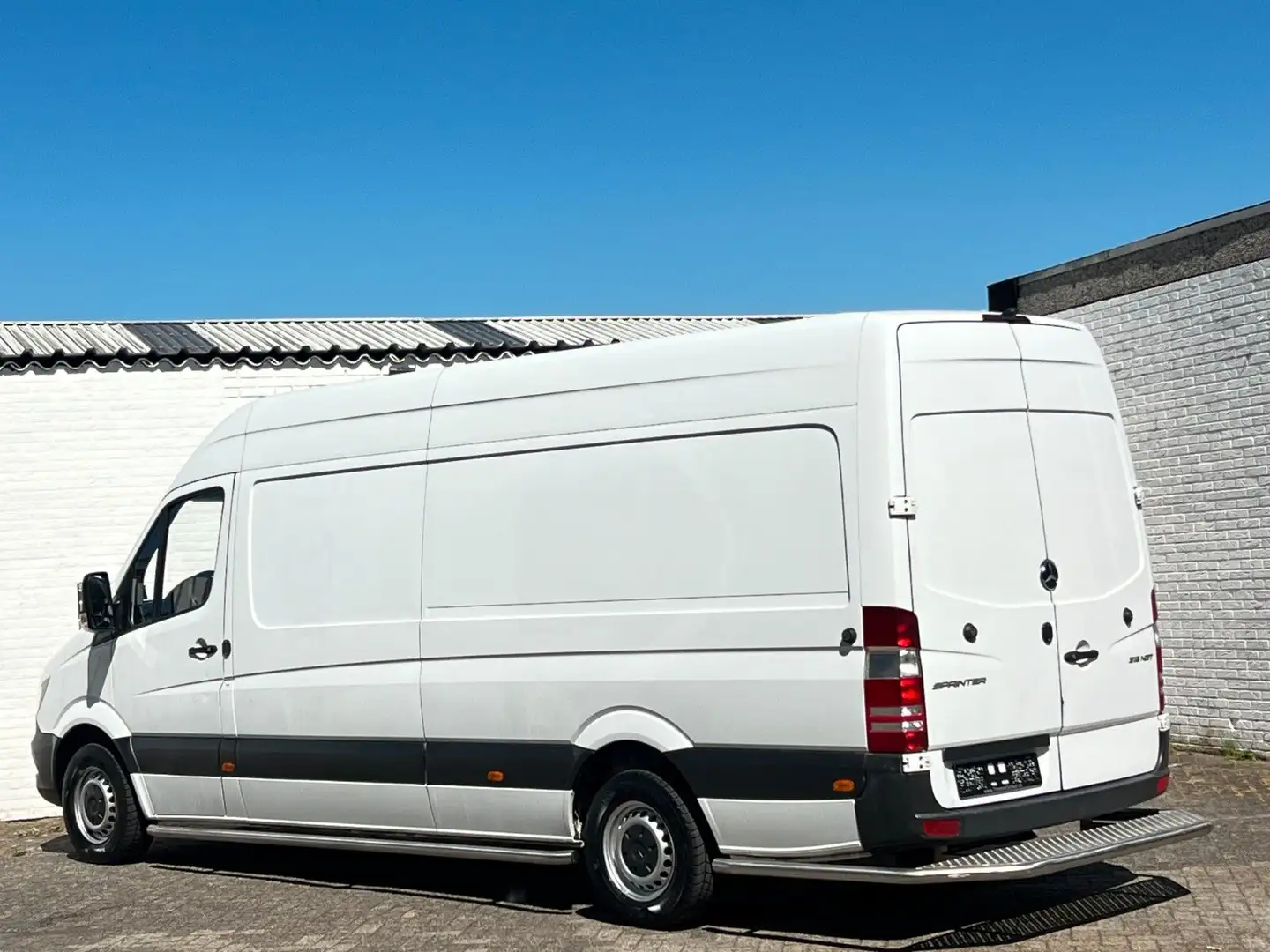 Mercedes-Benz Sprinter 316 Maxi L3H2 Benzin/Cng Automatik Eur6 Biały - 2
