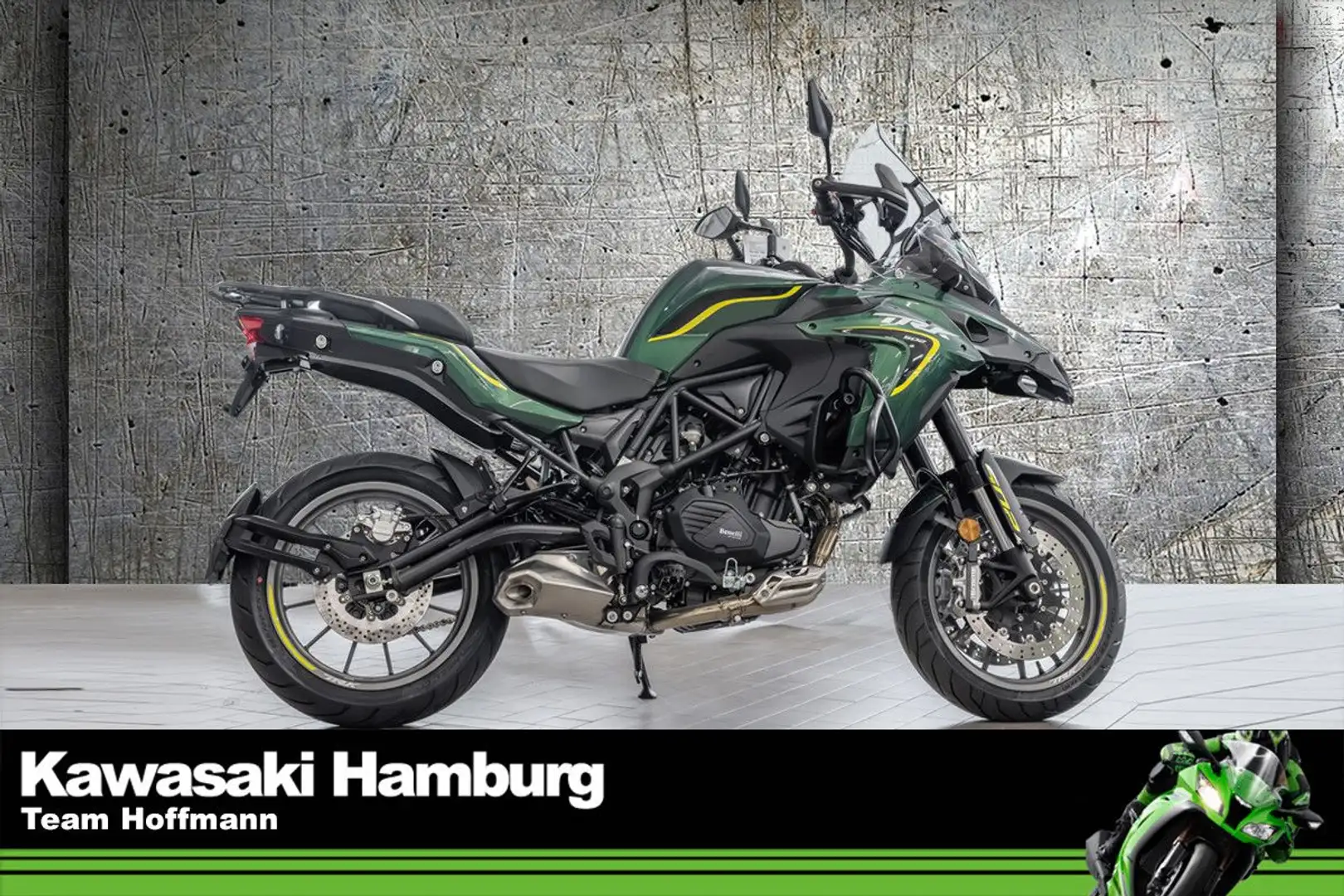 Benelli TRK 502 ABS, sofort Lieferbar Grün - 1