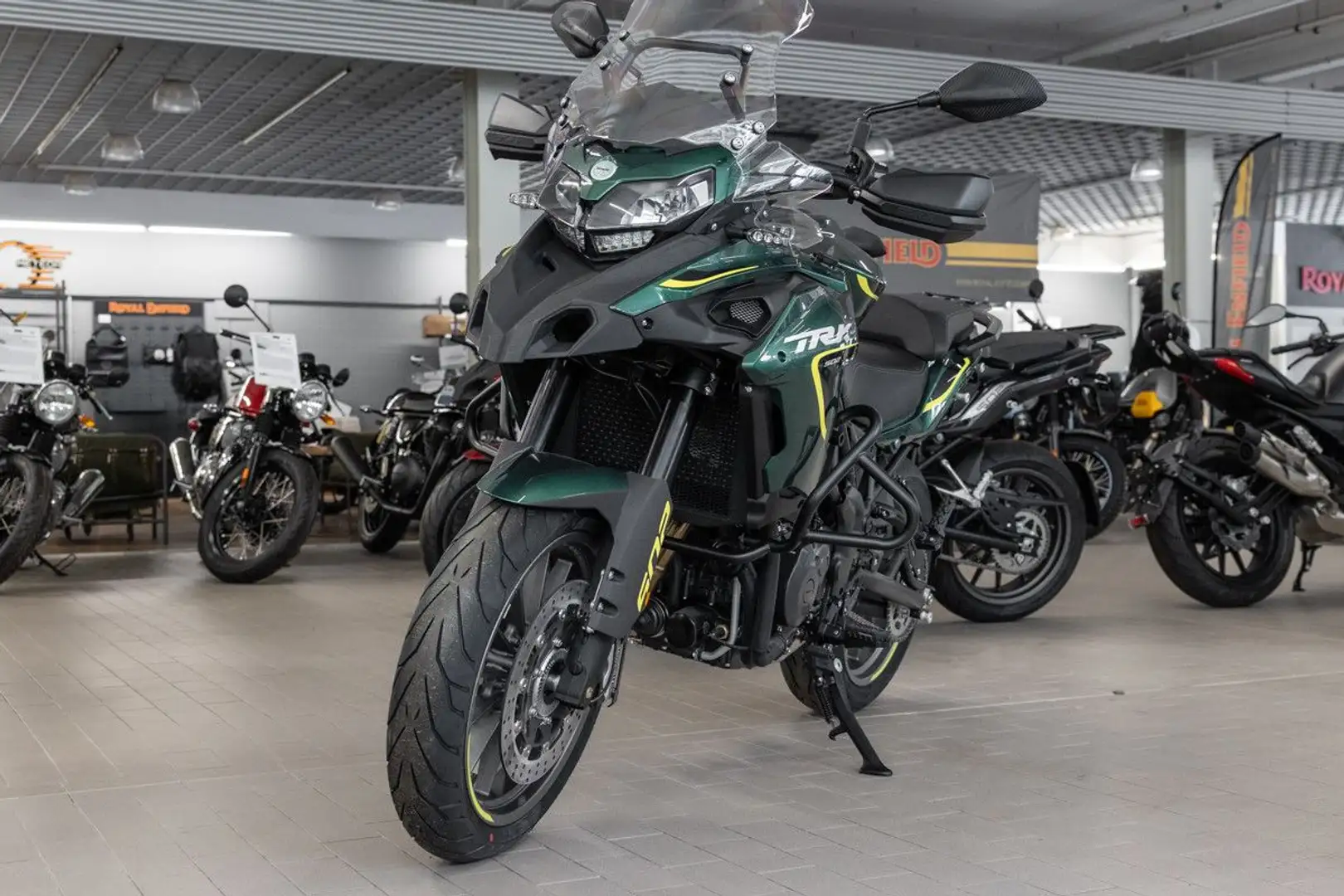 Benelli TRK 502 ABS, sofort Lieferbar Grün - 2