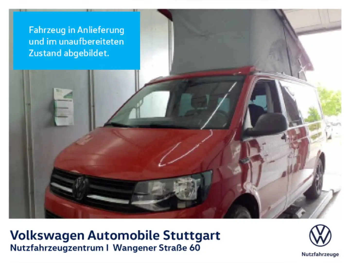 Volkswagen T6 California Beach 2.0 TDI Euro 6b Standheizung Roşu - 2