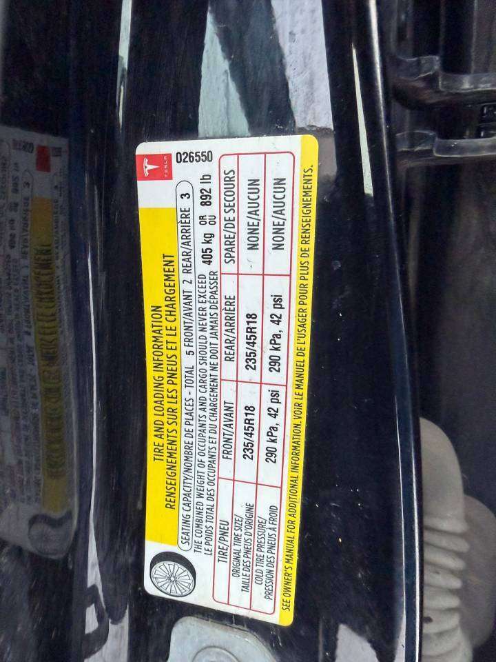 2018 Tesla Model 3 Long Range thumb 18