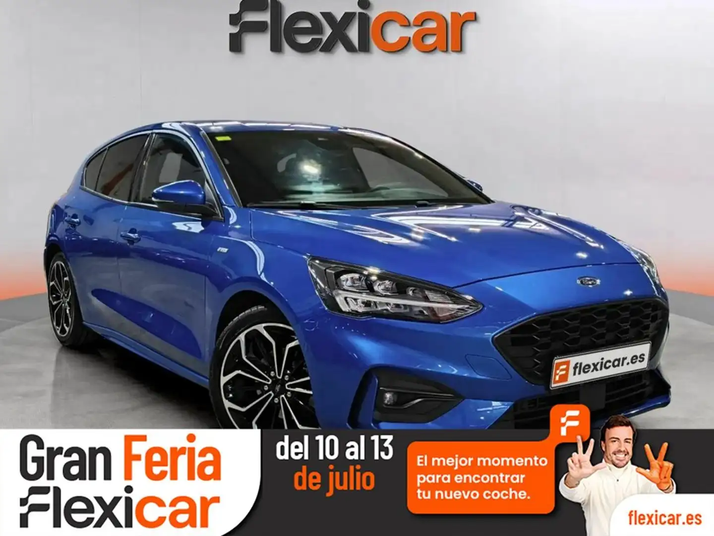 Ford Focus 1.0 Ecoboost 92kW ST-Line Azul - 1