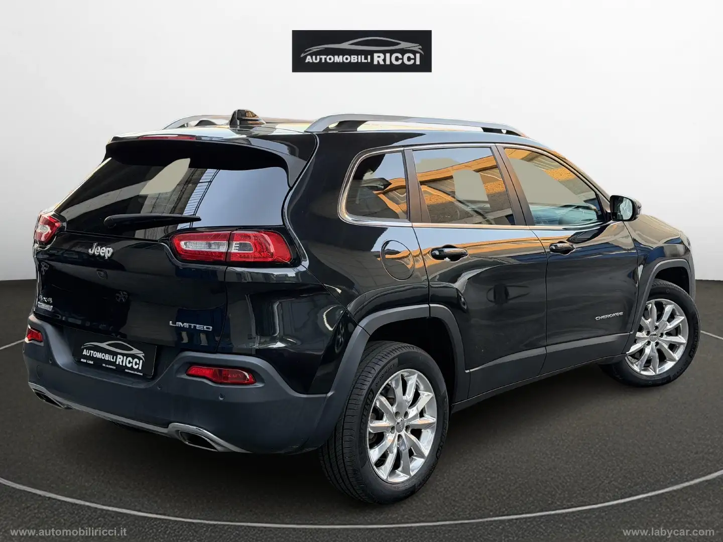 Jeep Cherokee 2.2 Mjt II 4WD AD.I Limited Fekete - 2
