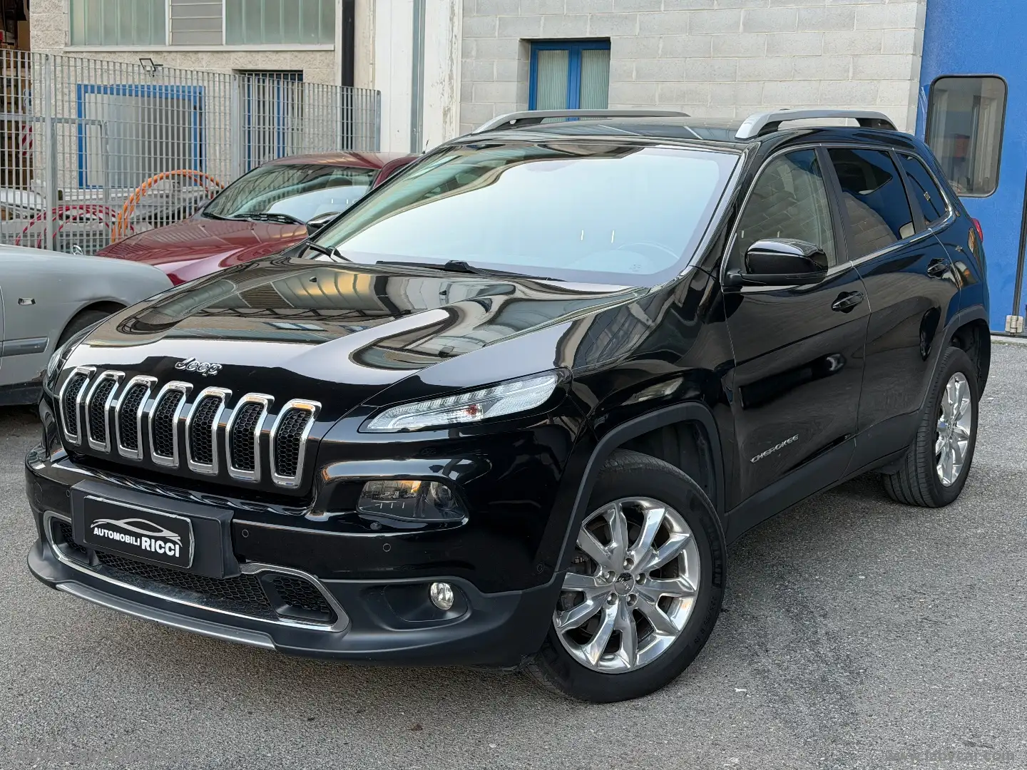 Jeep Cherokee 2.2 Mjt II 4WD AD.I Limited Noir - 1