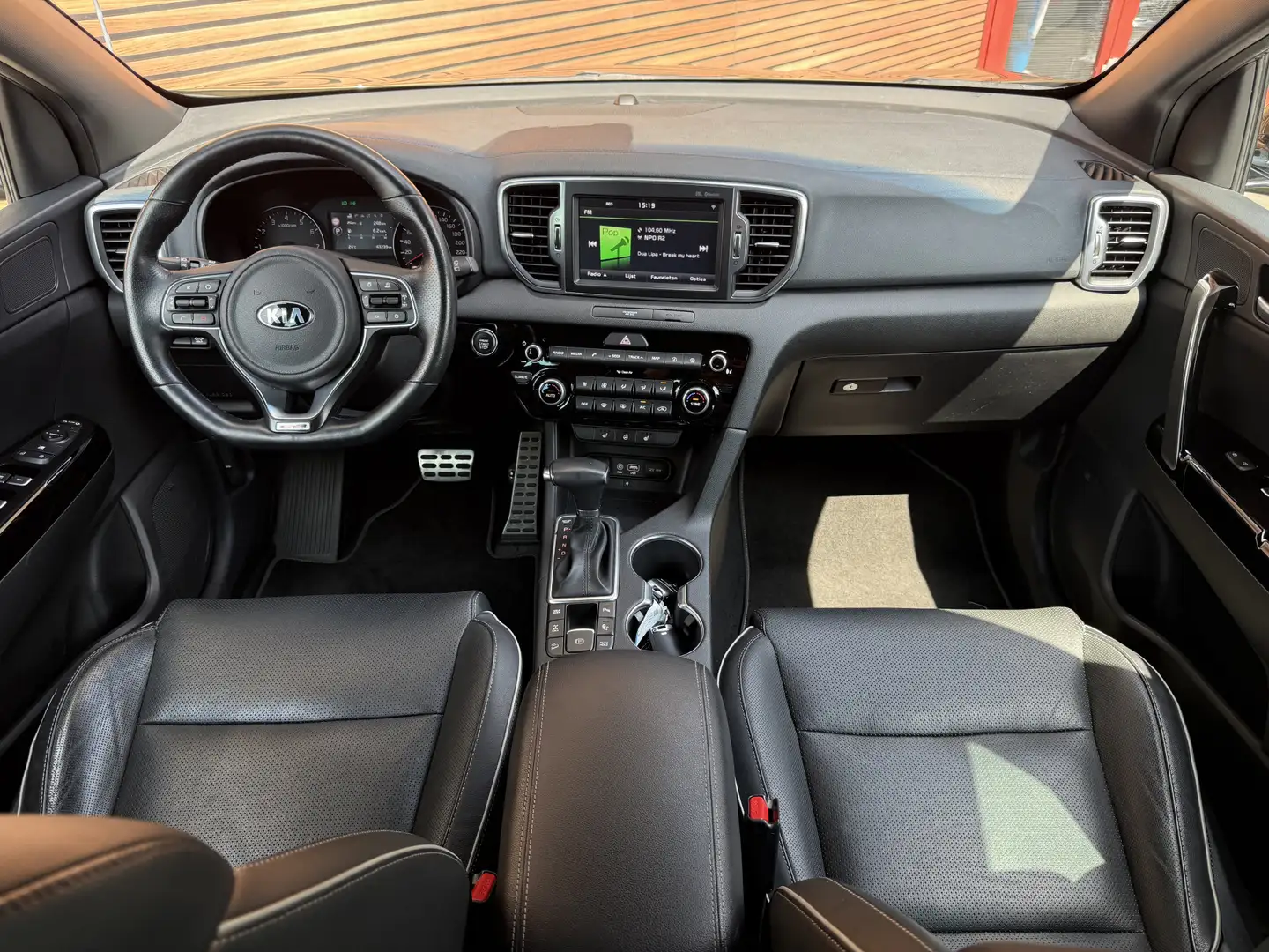 Kia Sportage 1.6 T-GDI 4WD GT-Line PlusLine Leer / Camera / Cli Bruin - 2