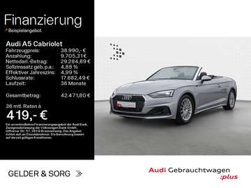 A5 Cabrio 40 TFSI S line LED*Einparkhilfe*Navi*