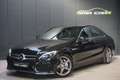 Mercedes-Benz C 180 AMG Pack-Benzine-Airco-Leder-Xenon-PDC-Garantie Zwart - thumbnail 1