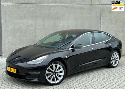 Tesla Model 3 Long Range 75 kWh AWD 2019 Zwart NAP|19"