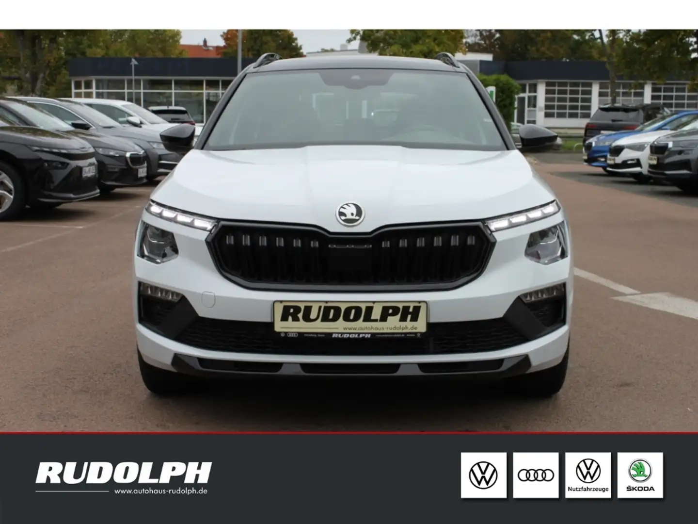 Skoda Kamiq 1.0 TSI Monte Carlo ACC LED Navi Rückfahrkam. Weiß - 2
