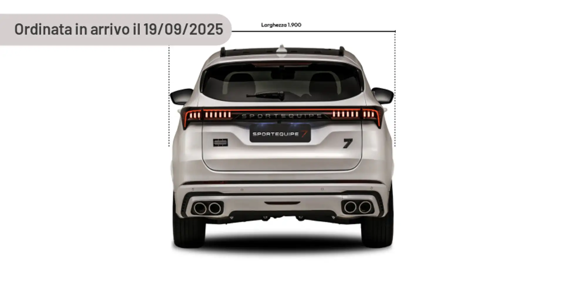Sportequipe Sportequipe 7 1.6 T-GDI DCT GPL Zilver - 1