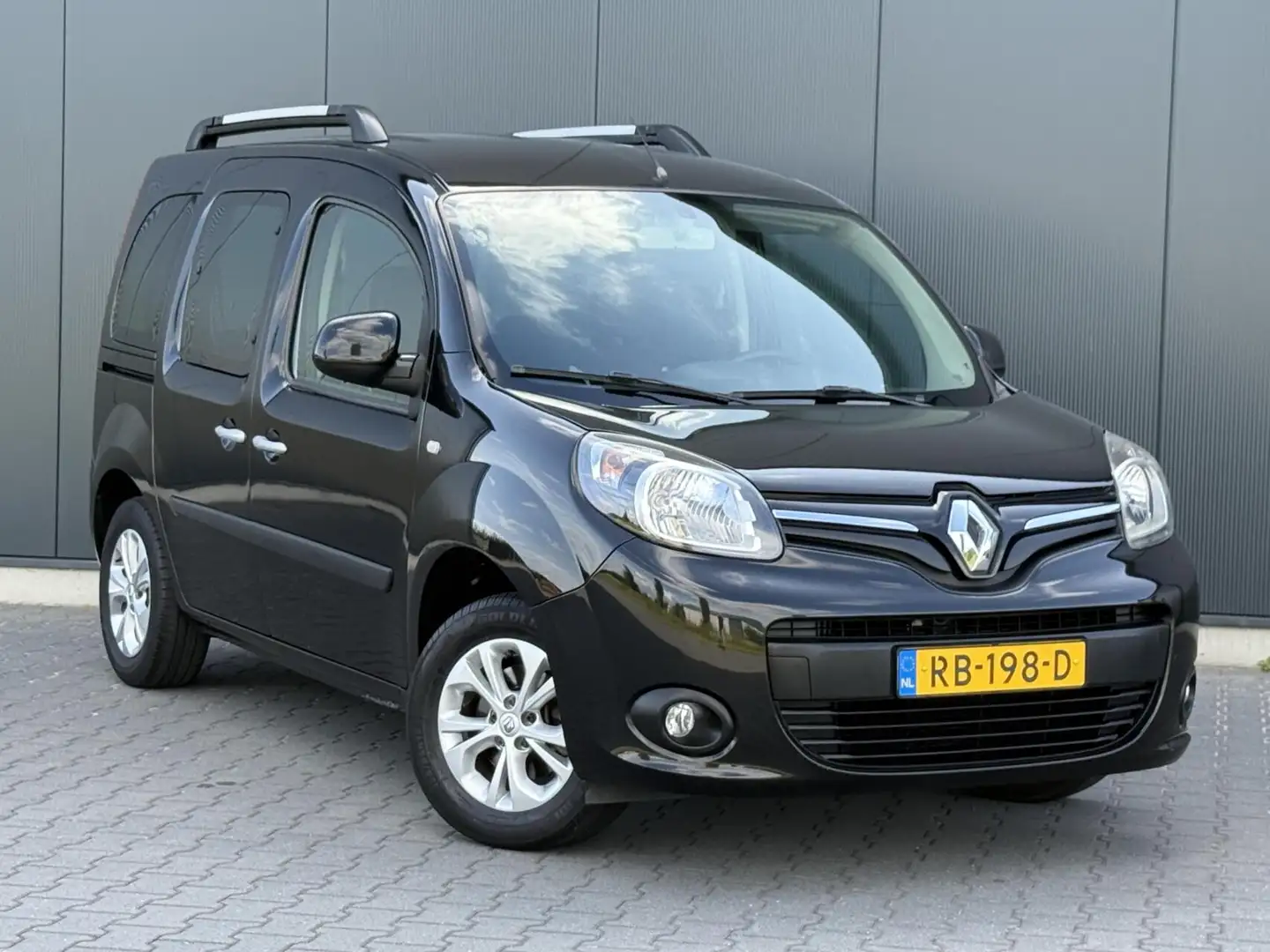 Renault Kangoo Family 1.2 TCe Limited Airco - Trekhaak - 77DKM Zwart - 2