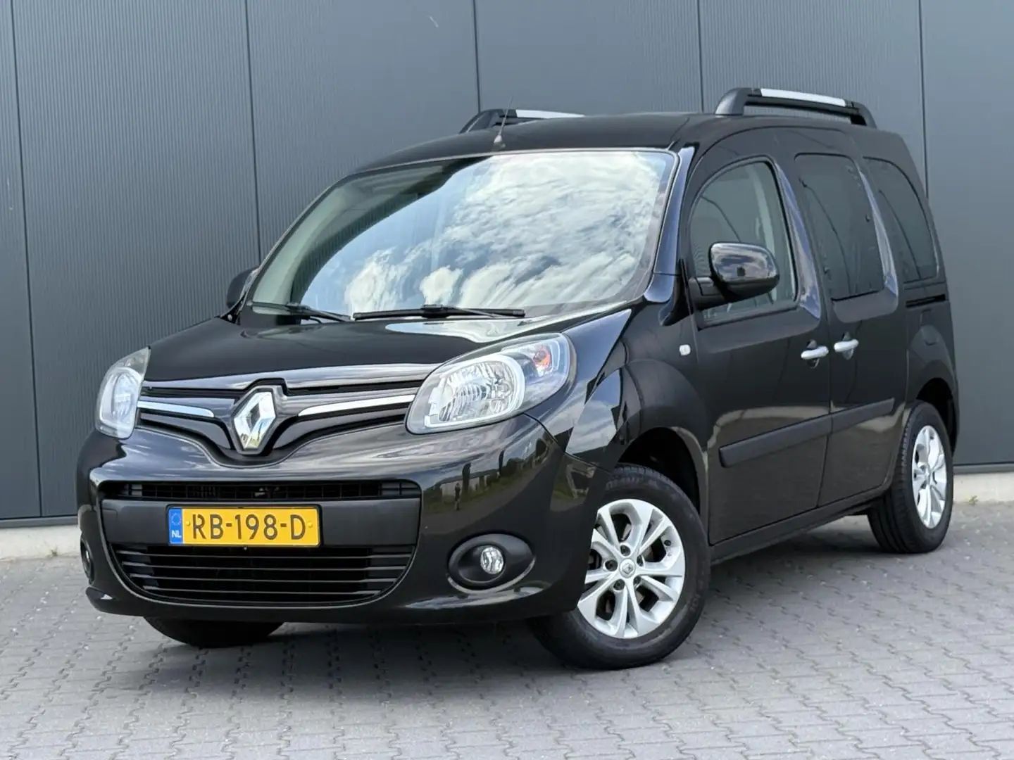 Renault Kangoo Family 1.2 TCe Limited Airco - Trekhaak - 77DKM Zwart - 1