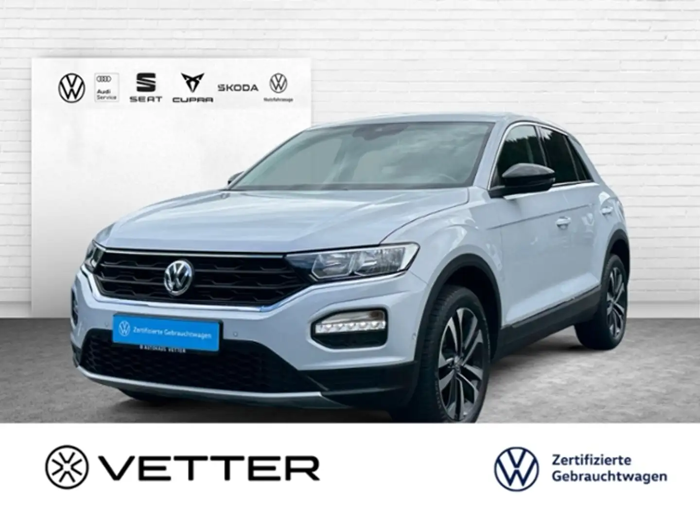 Volkswagen T-Roc 1.5 TSI OPF IQ.DRIVE KLIMA ALU Bianco - 1