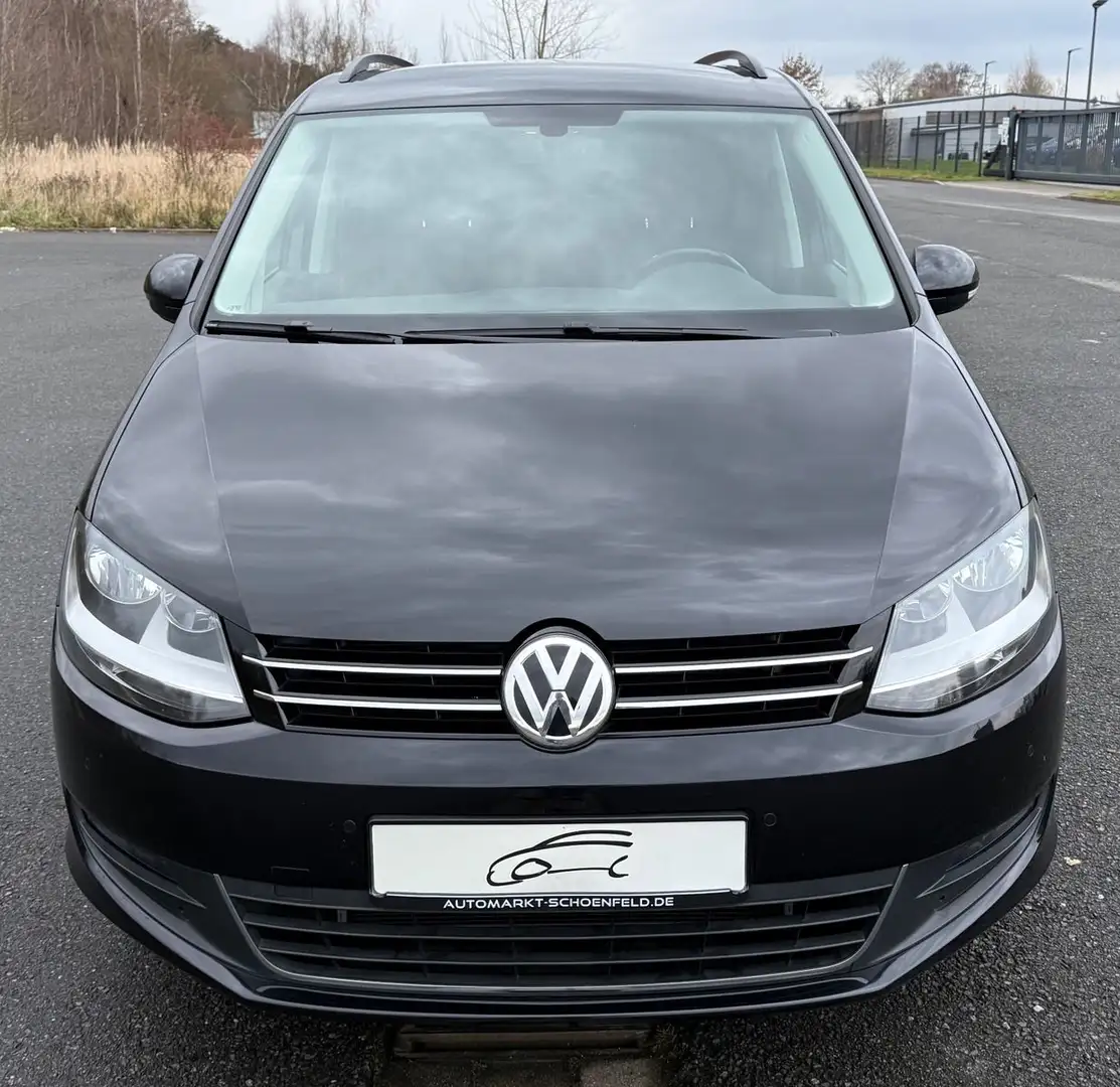 Volkswagen Sharan Comfortline DSG 7 Sitze Navi Ahk Schwarz - 2