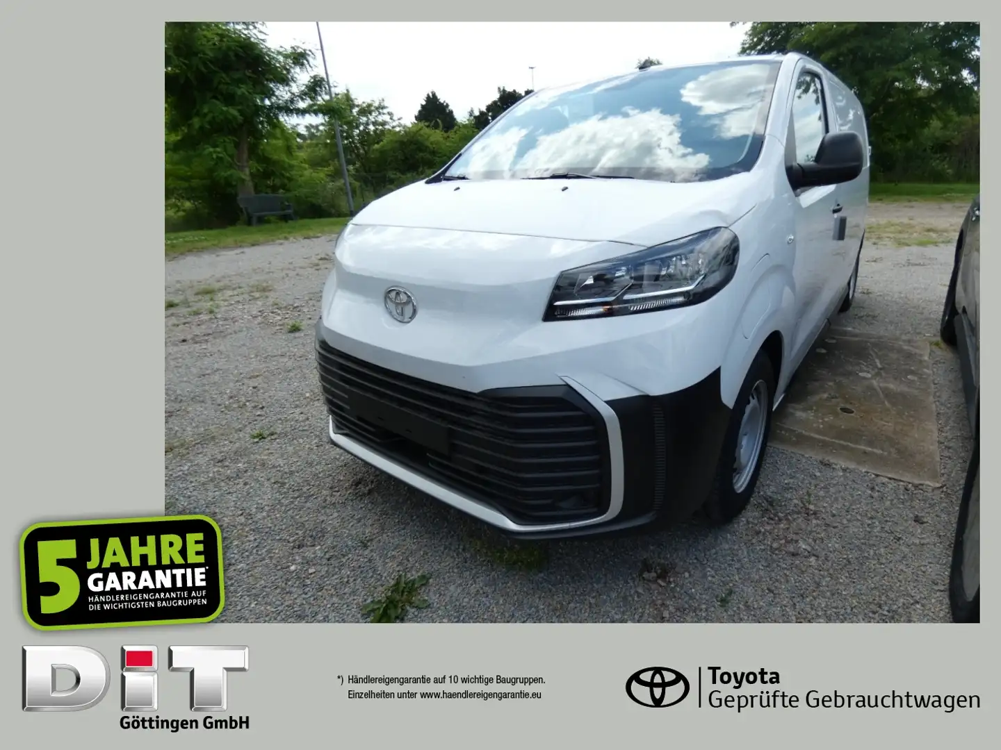 Toyota Proace Kasten L1 (75KWh) Kasten Electric Meister Blanc - 1
