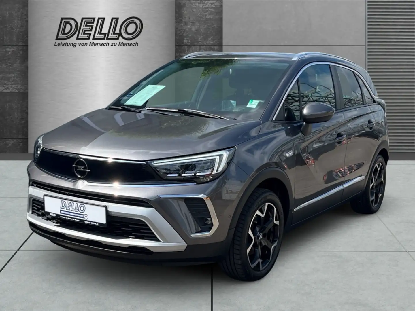 Opel Crossland Ultimate 1.2T Automatik  HUD Panorama Navi Leder L Grau - 1