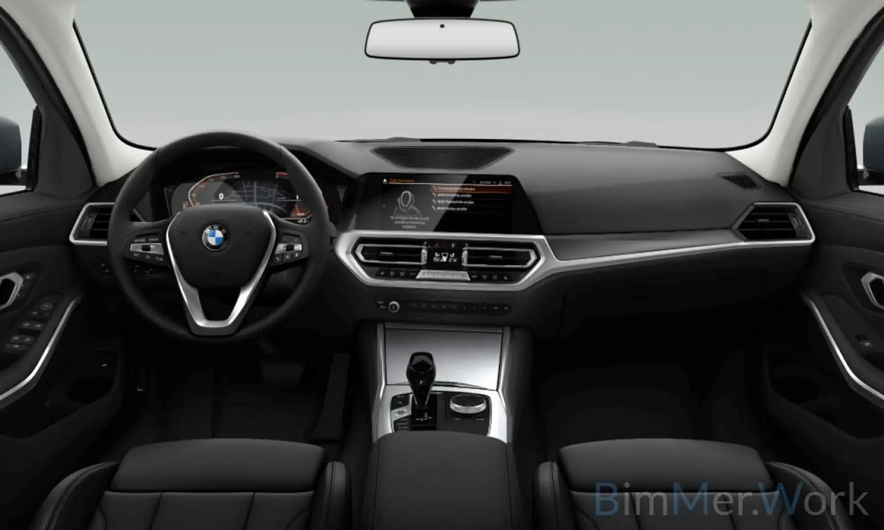 BMW 318 dA Touring Sport Line Pano Leder Zetelverwarming Gris - 2