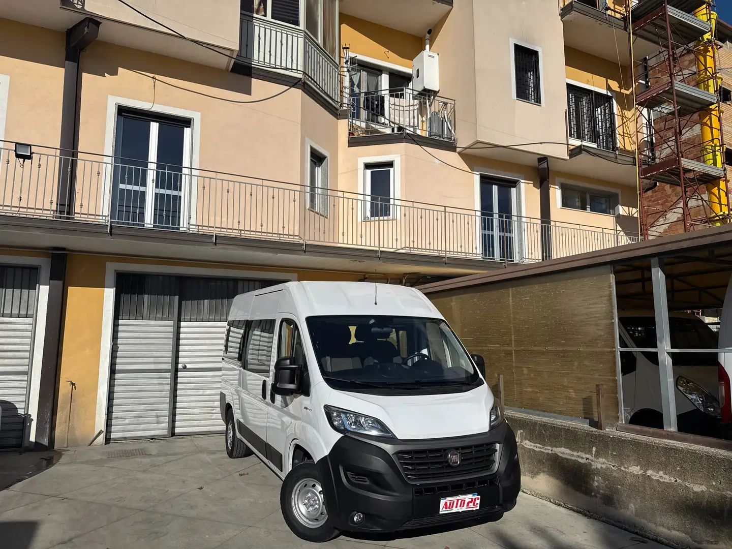 Fiat Ducato 2.3 MJT 140Cv 9 POSTI PANORAMA L2 H2 PULMINO Bianco - 1
