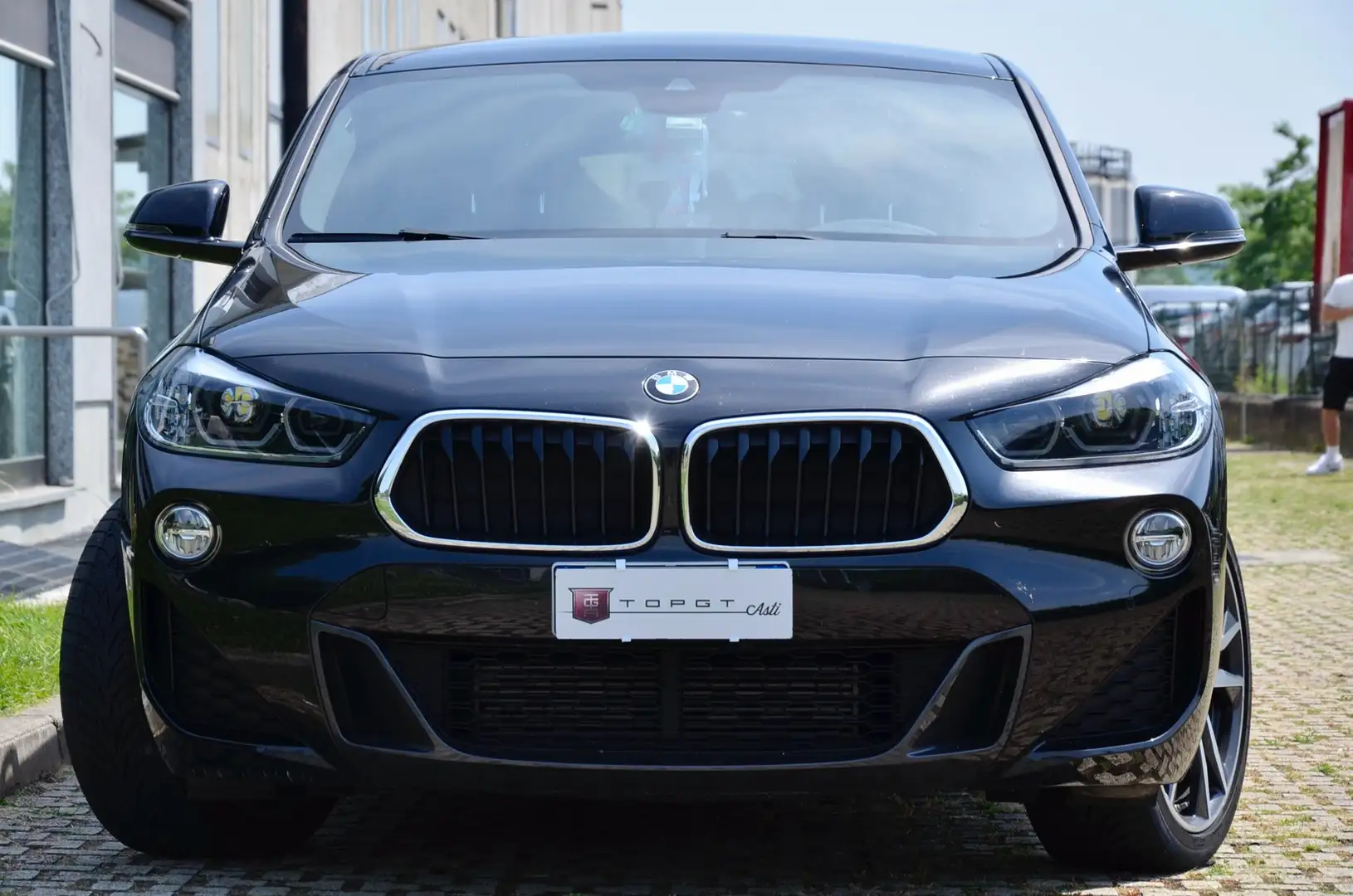 BMW X2 sdrive18d Msport 150cv auto SERVICE BMW, PERMUTE Nero - 2
