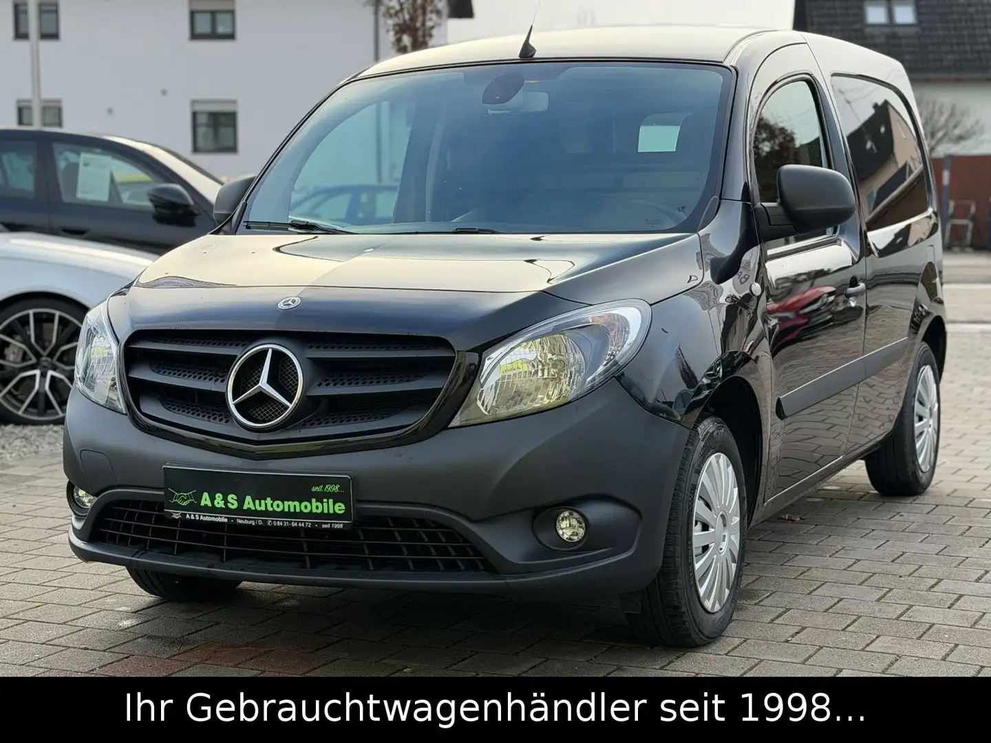 Mercedes-Benz Citan Kasten 111 CDI lang *KLIMA/SHZ/PDC/1.HAND* Noir - 1