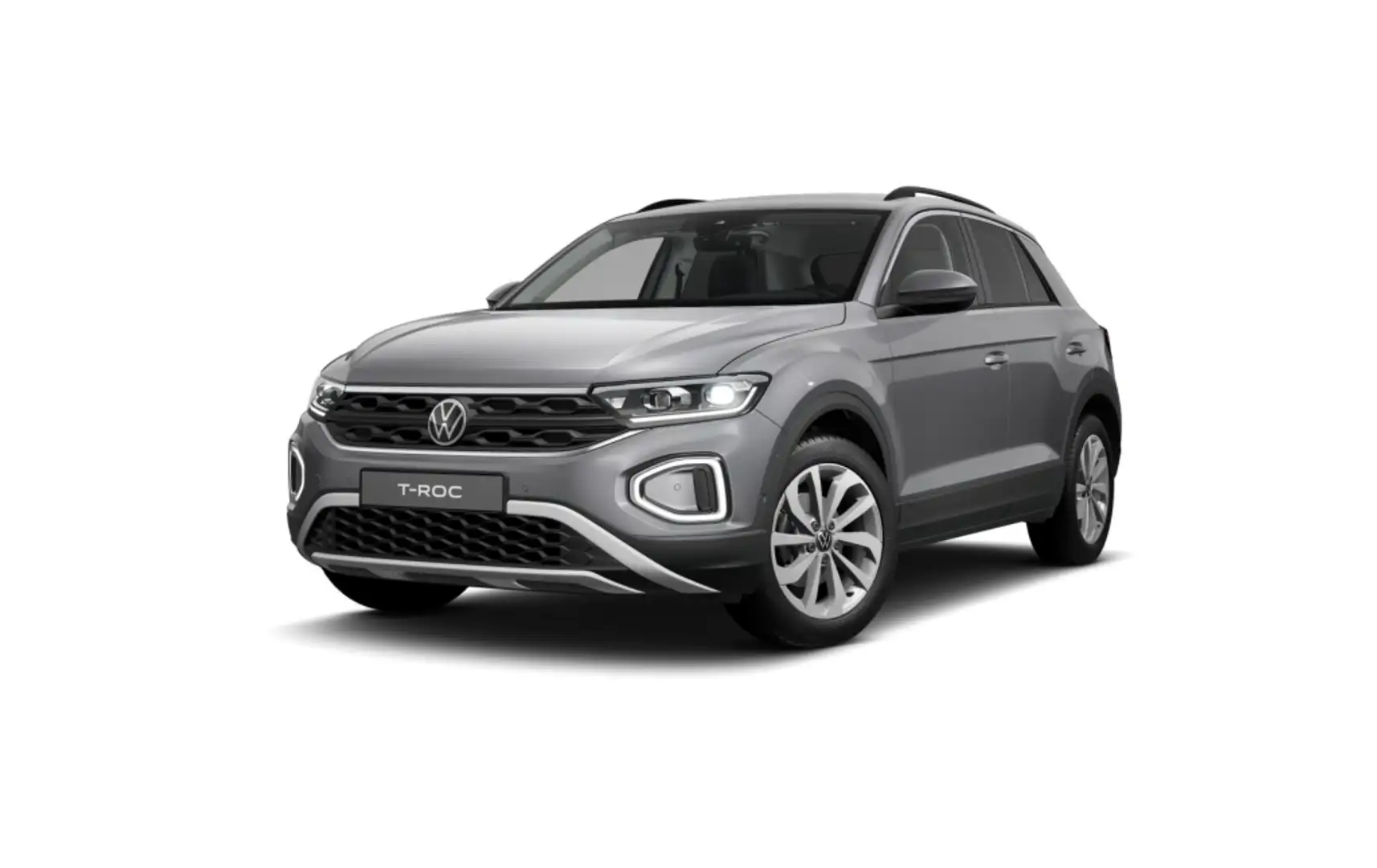 Volkswagen T-Roc 1.5 TSI Más 110 kW DSG7 Gris - 1