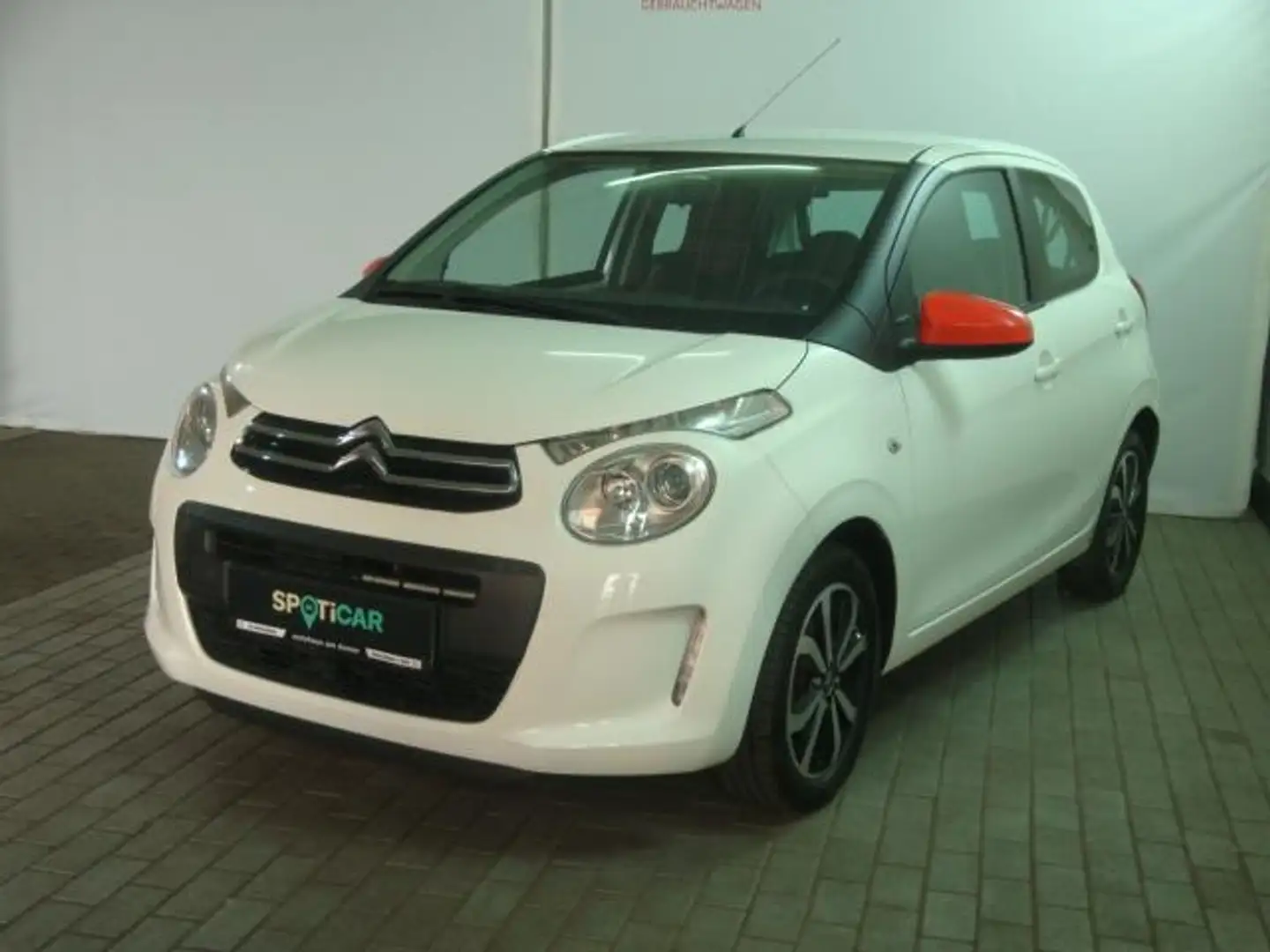 Citroen C1 Selection 5 Türer  Klima SHZ Weiß - 1