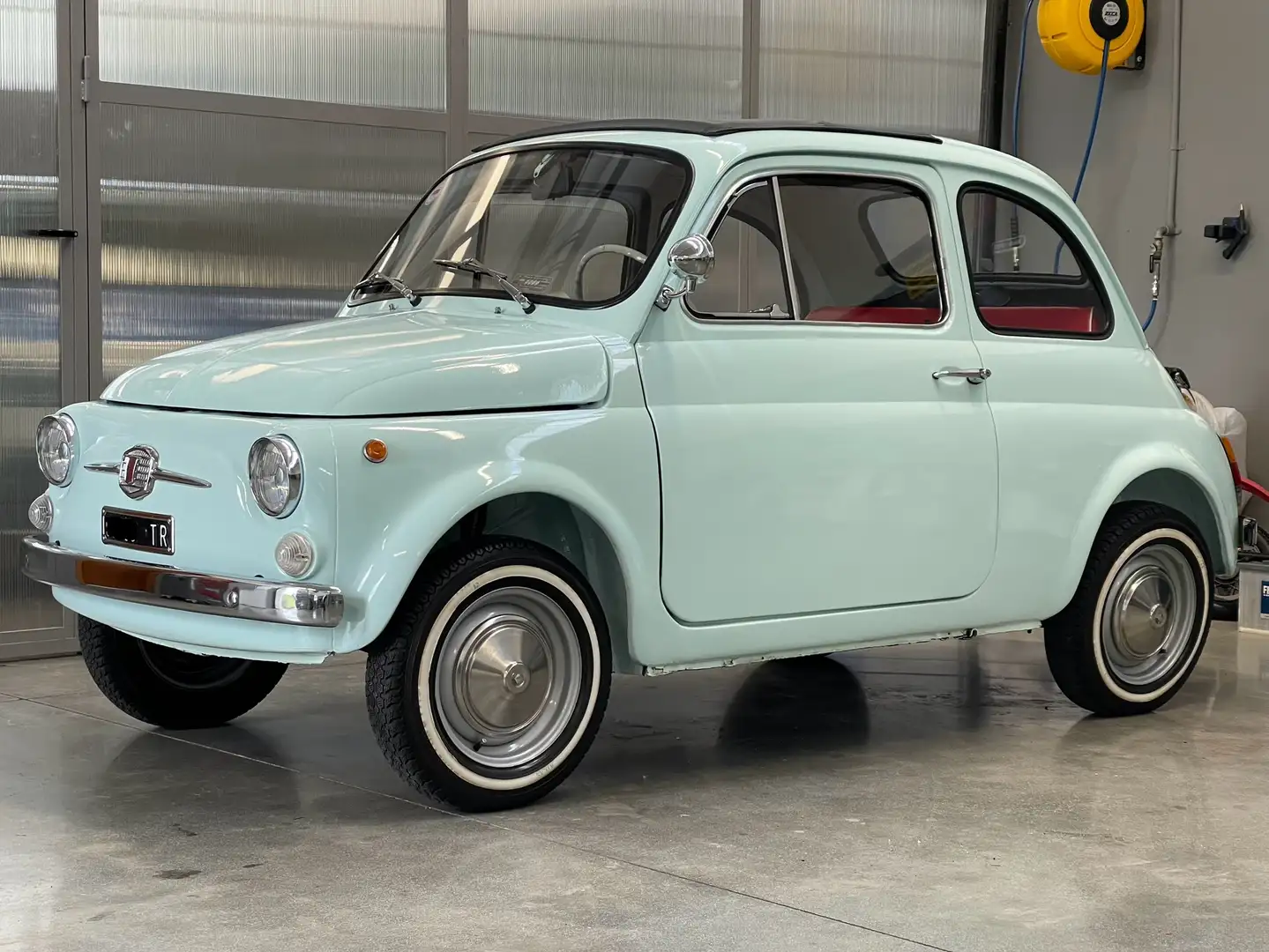 Fiat 500 F Modrá - 1