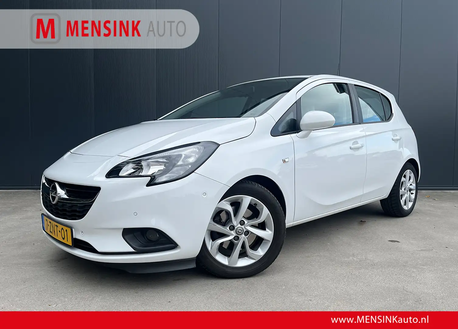 Opel Corsa 1.0 Turbo Edition 90 PK AIRCO ELEC PAKKET 5 DEURS Weiß - 1