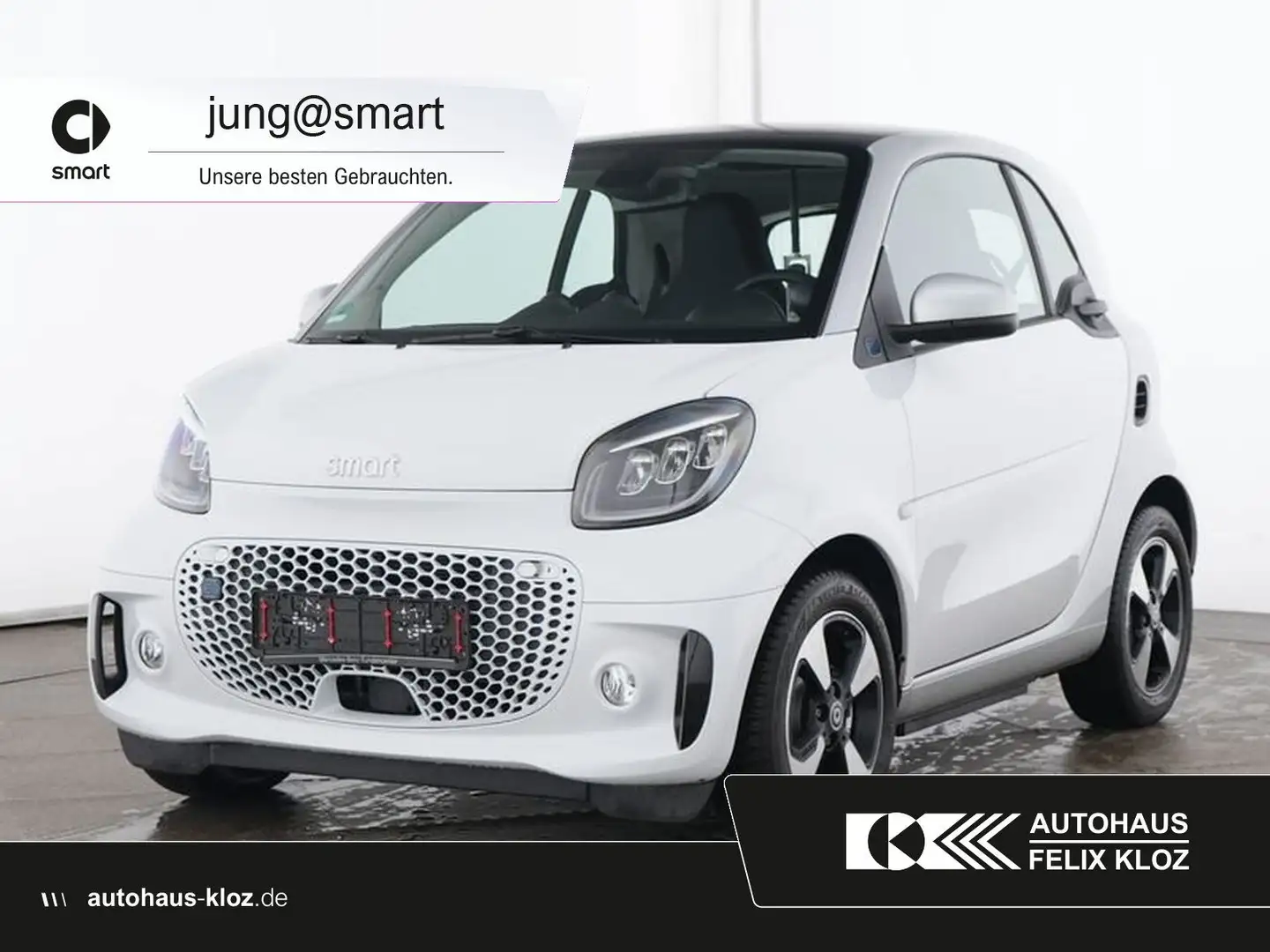 smart forTwo EQ fortwo Exclusive*Kamera*Media*LED*22kW* Weiß - 1