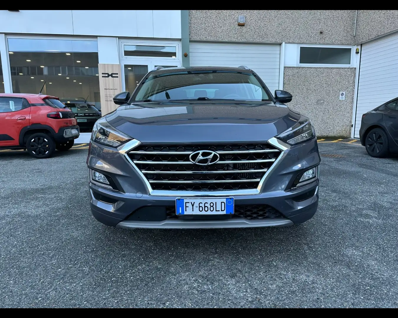 Hyundai TUCSON 1.6 CRDI 48V 136CV EXELLENCE 4WD DCT MY20 Grigio - 2