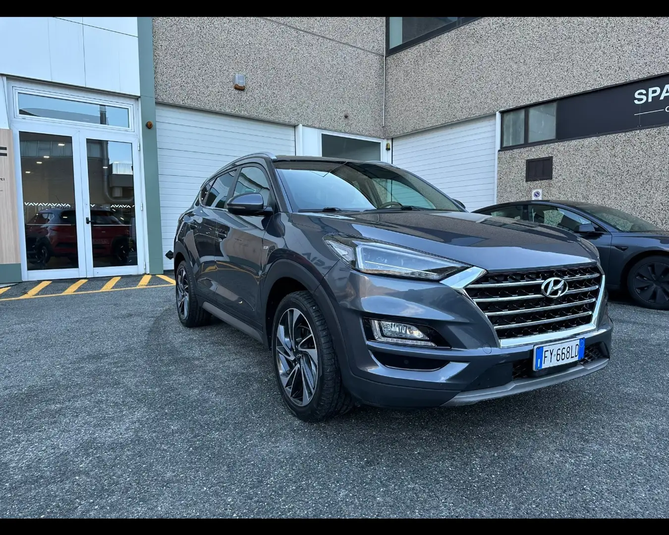 Hyundai TUCSON 1.6 CRDI 48V 136CV EXELLENCE 4WD DCT MY20 Grigio - 1
