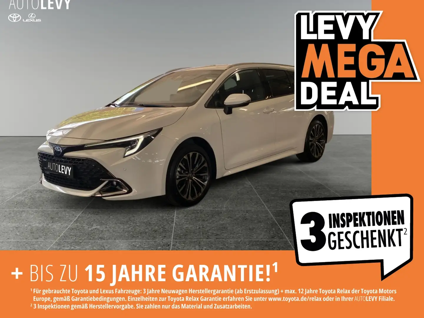 Toyota Corolla Touring Sports 2.0 Team D *CARPLAY* Blanco - 1