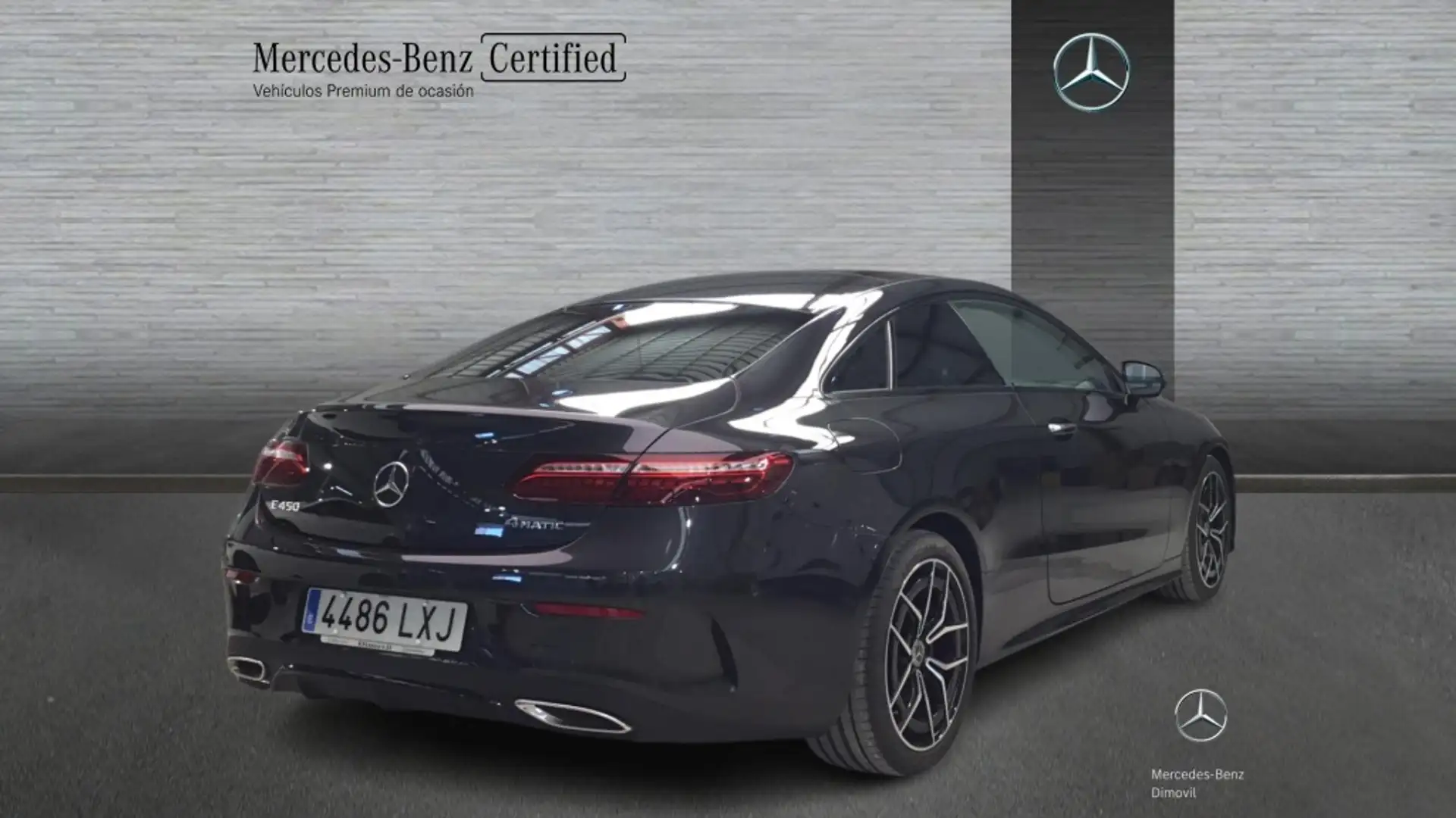 Mercedes-Benz E 450 Coupé 4Matic 9G-Tronic Gris - 2