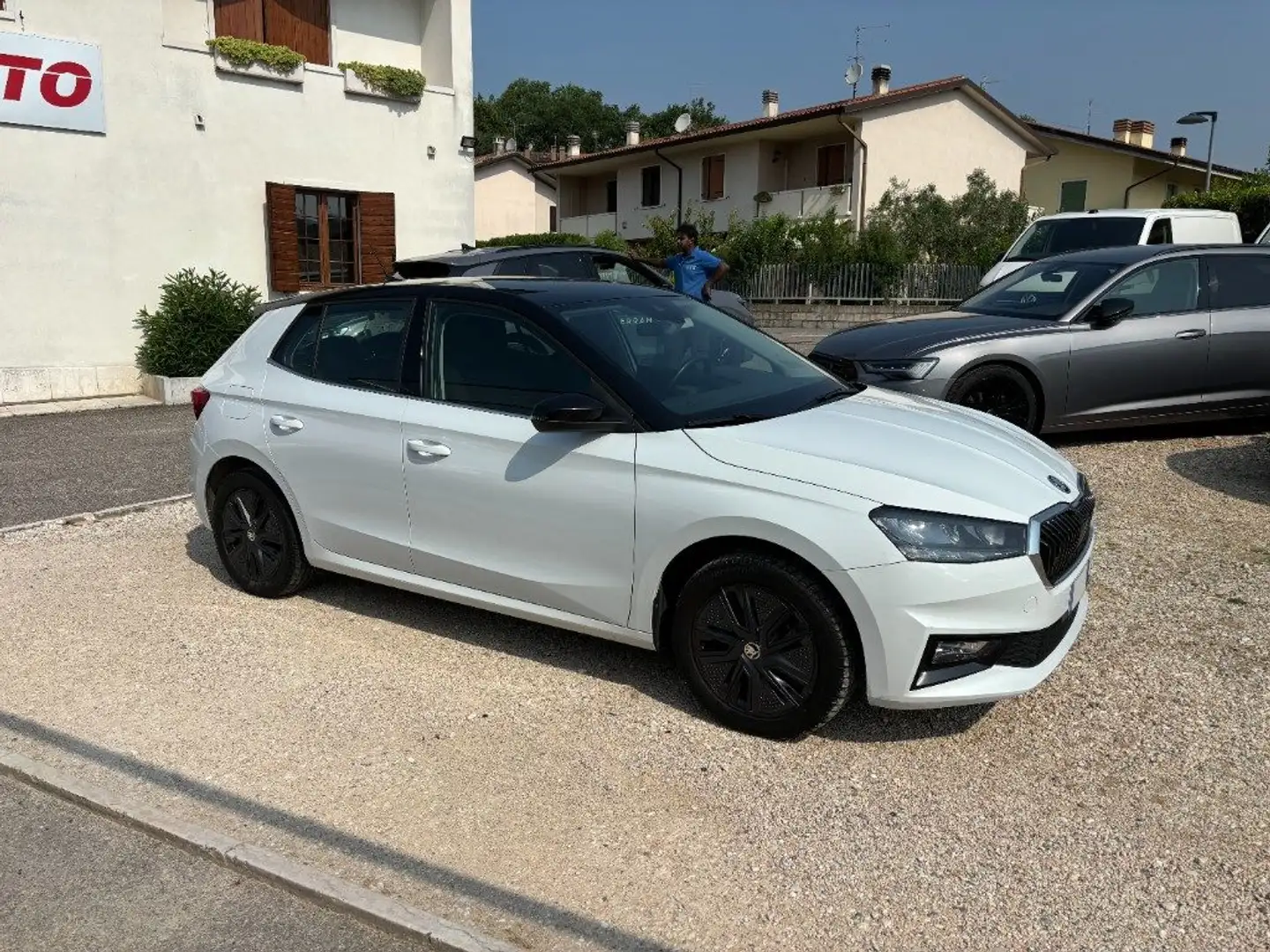 Skoda Fabia 1.0 TSI EVO 95 CV Style   NEOPATENTATI Blanco - 2