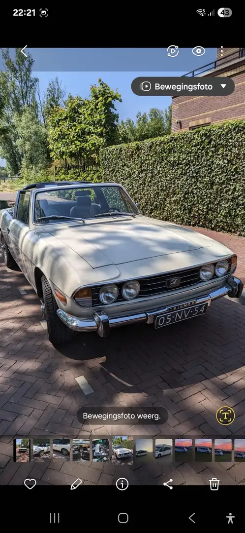 Triumph Stag MK II Convertible Weiß - 1